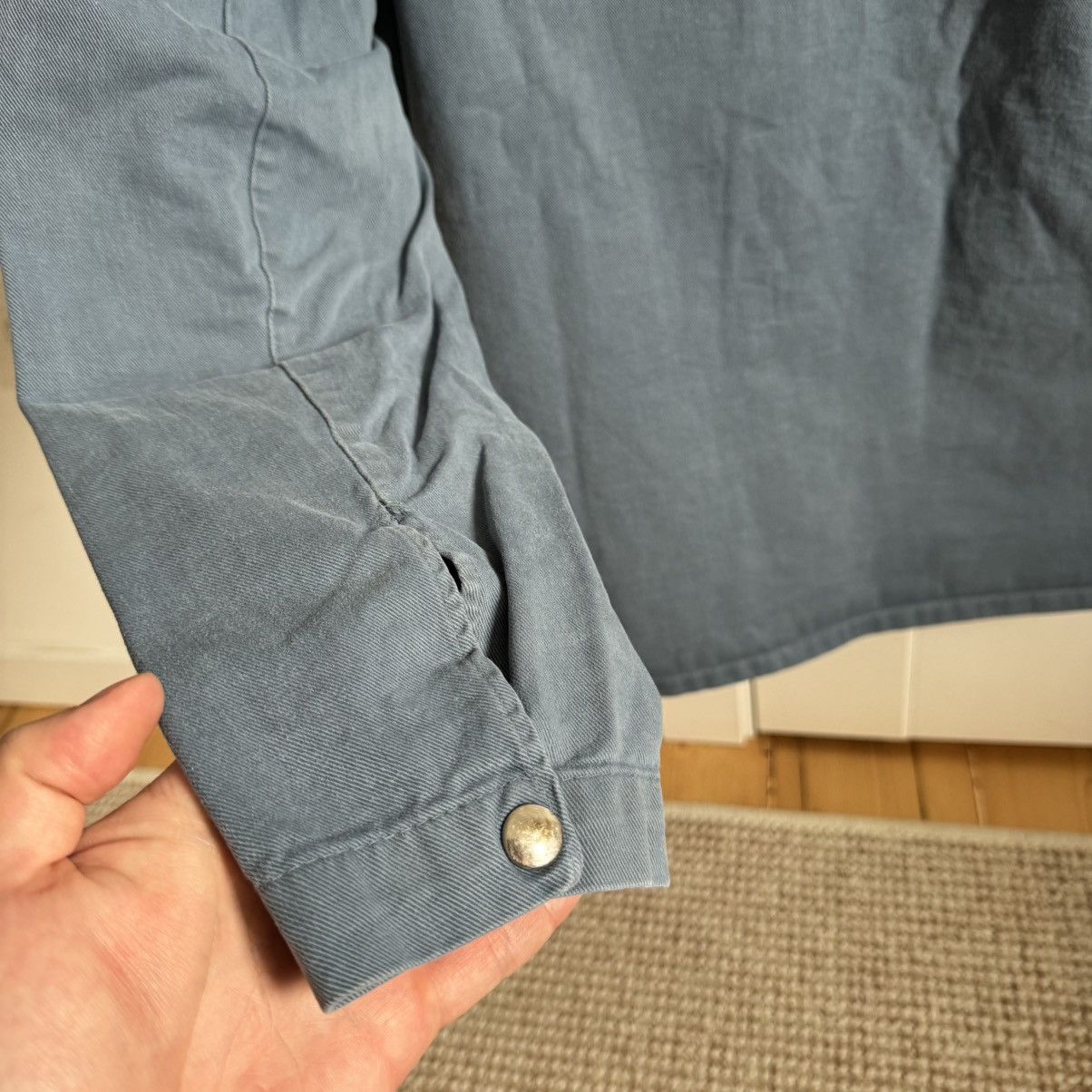 Vintage Distressed french works faded vintage sanfor jacket Size US M / EU 48-50 / 2 - 12 Thumbnail