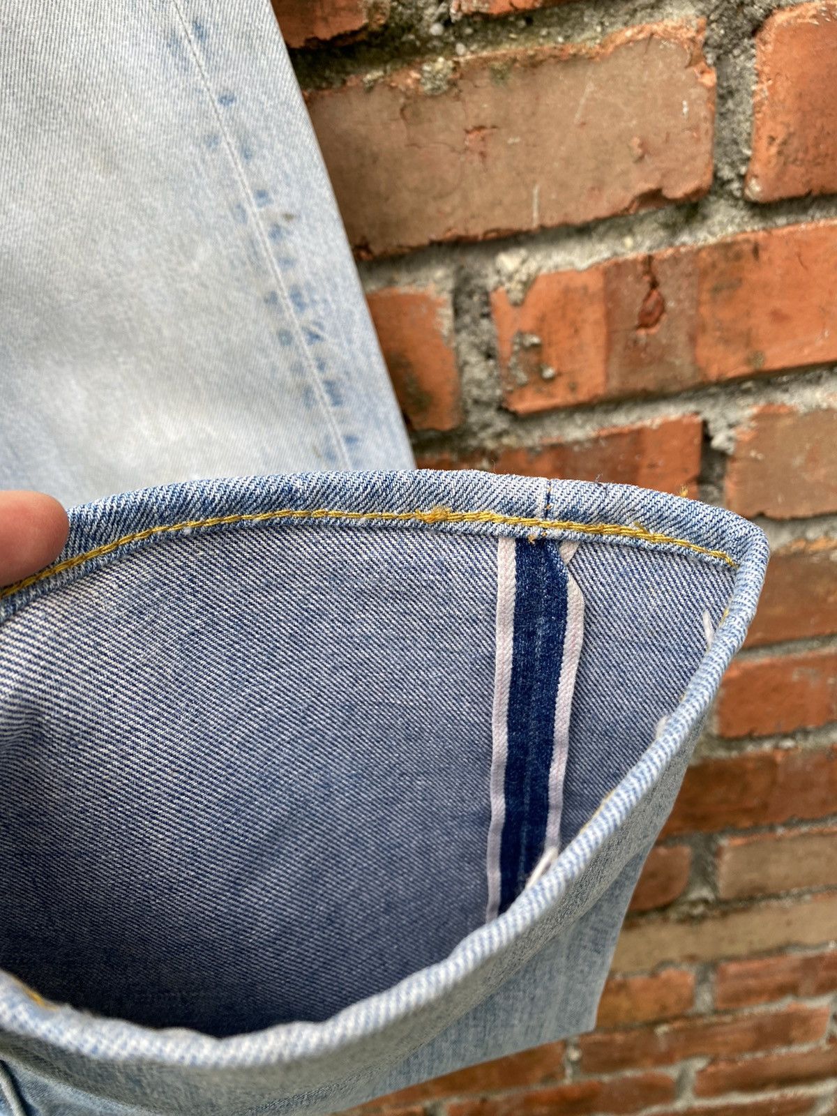 Levi's Vintage Clothing × Vintage W28x31 vintage levi's 501 redline made in USA #524 Size 28" / US 6 / IT 42 - 7 Thumbnail
