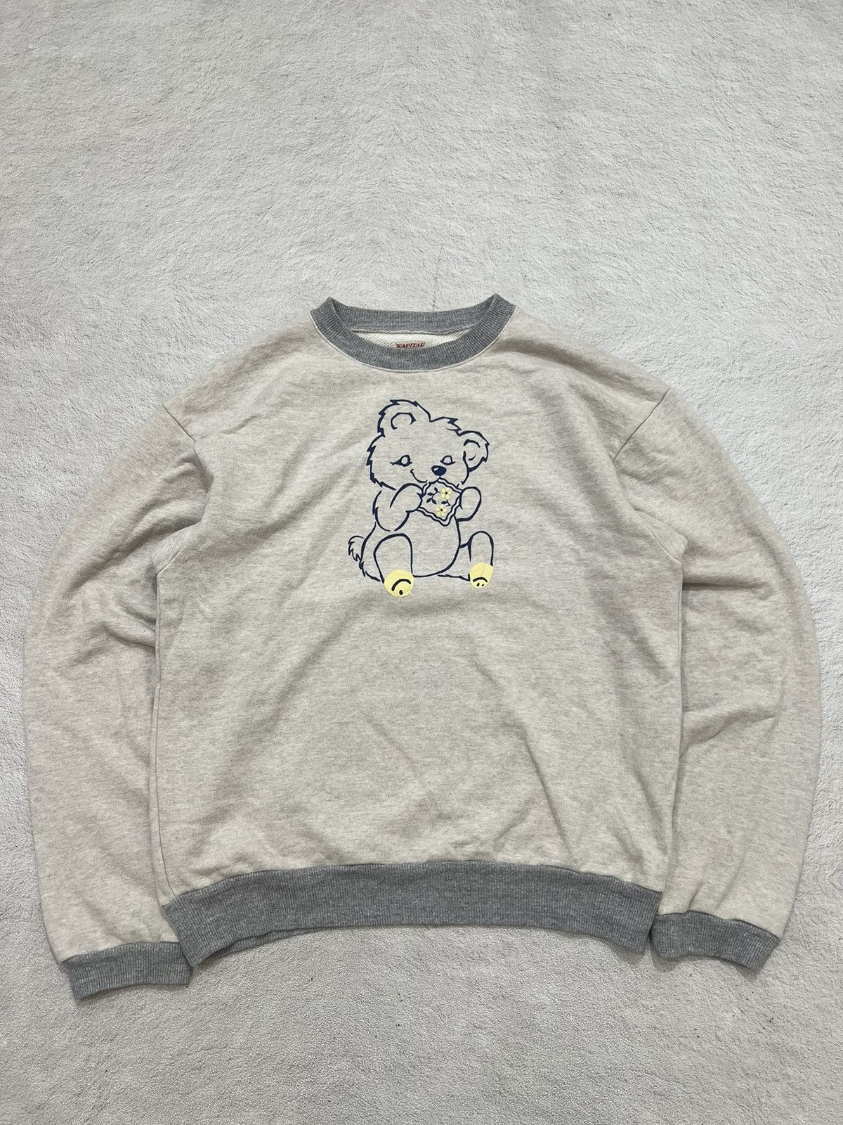 Kapital 2000s Kapital Peckish Little Bear Crewneck Size US L / EU 52-54 / 3 - 1 Thumbnail