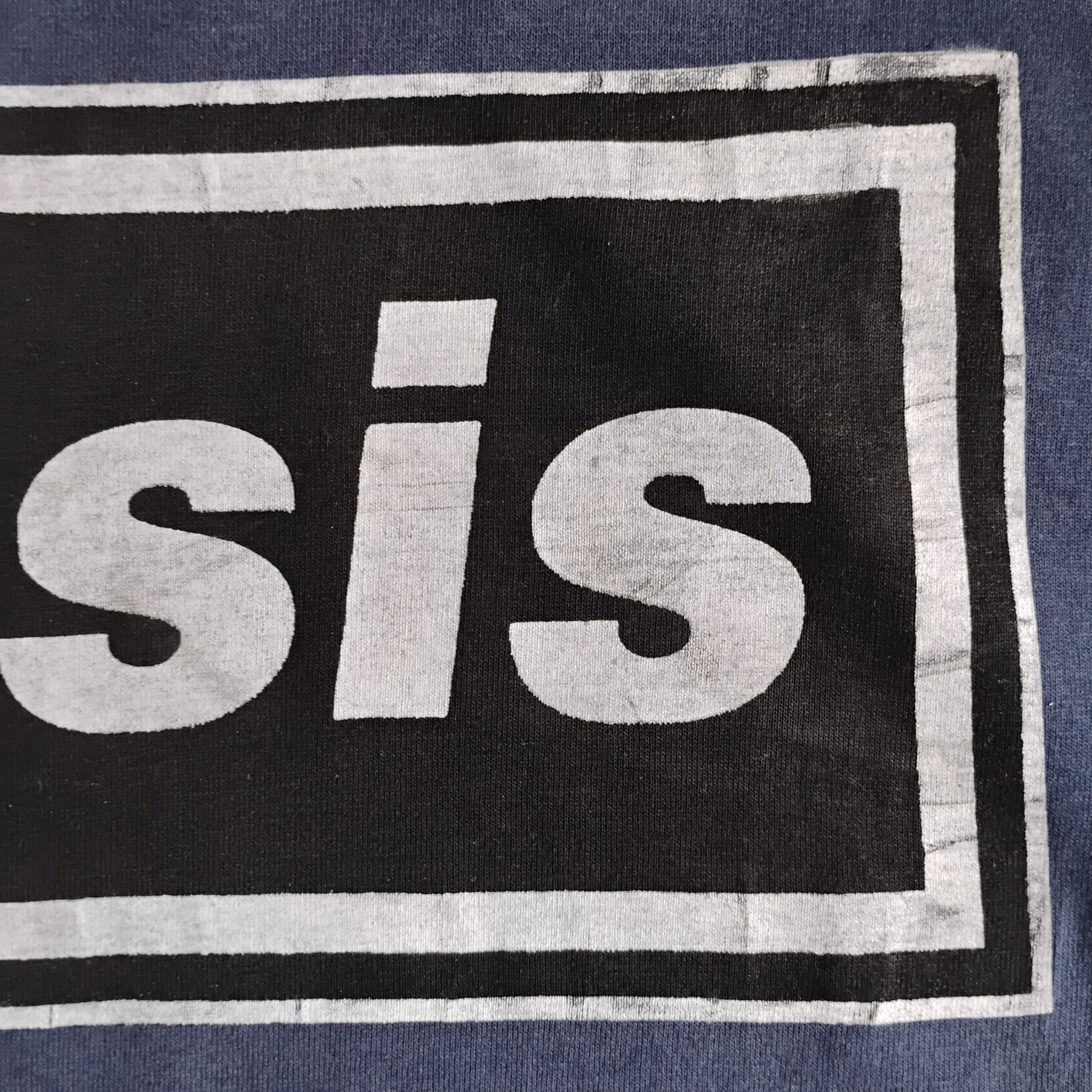 Band Tees OASIS t-shirt Tour Reunion Britpop XL NOT Radiohead Size US XL / EU 56 / 4 - 6 Thumbnail