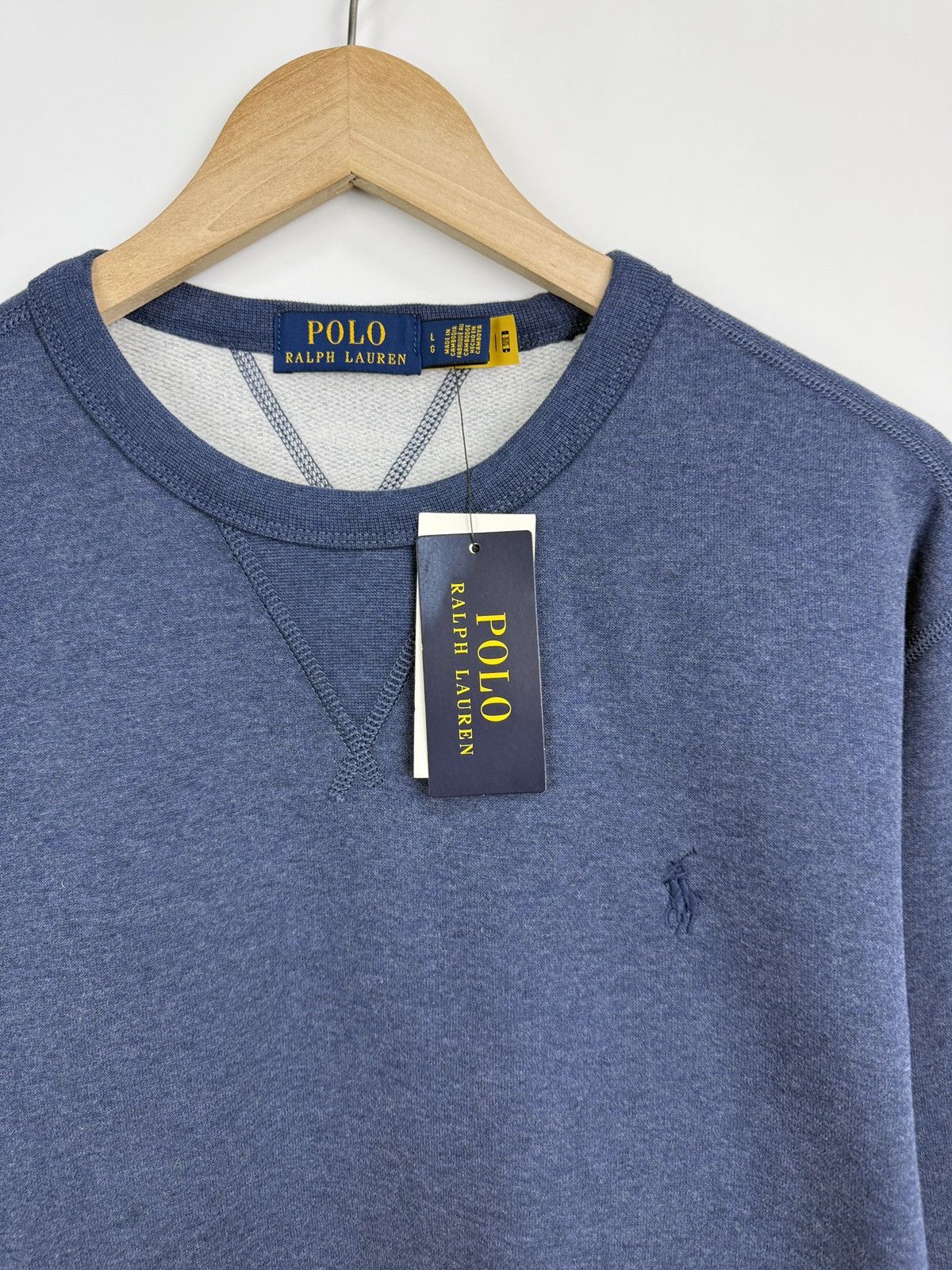 Polo Ralph Lauren 🇺🇸 NWT❗️Polo Ralph Lauren Crewneck Sweatshirt Pullover Rare Size US L / EU 52-54 / 3 - 4 Thumbnail
