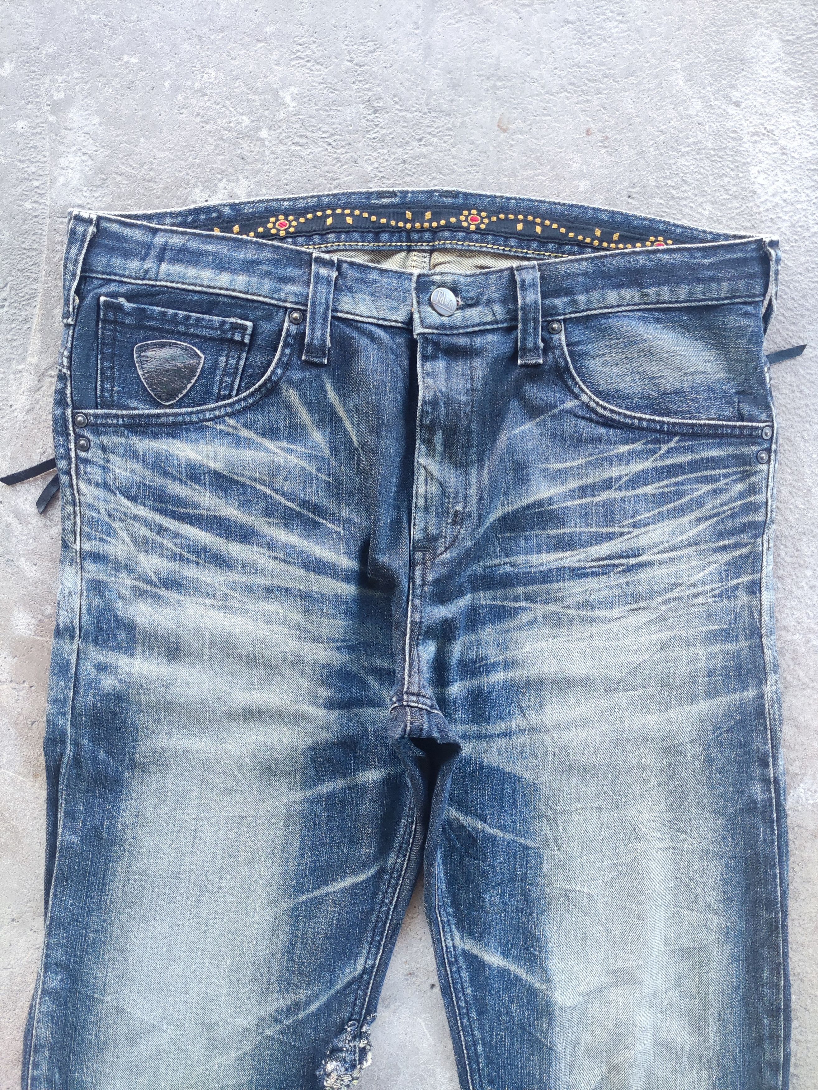 Edwin Vintage Edwin Distress Fadee Denim Pants w35 Size US 36 / EU 52 - 3 Thumbnail