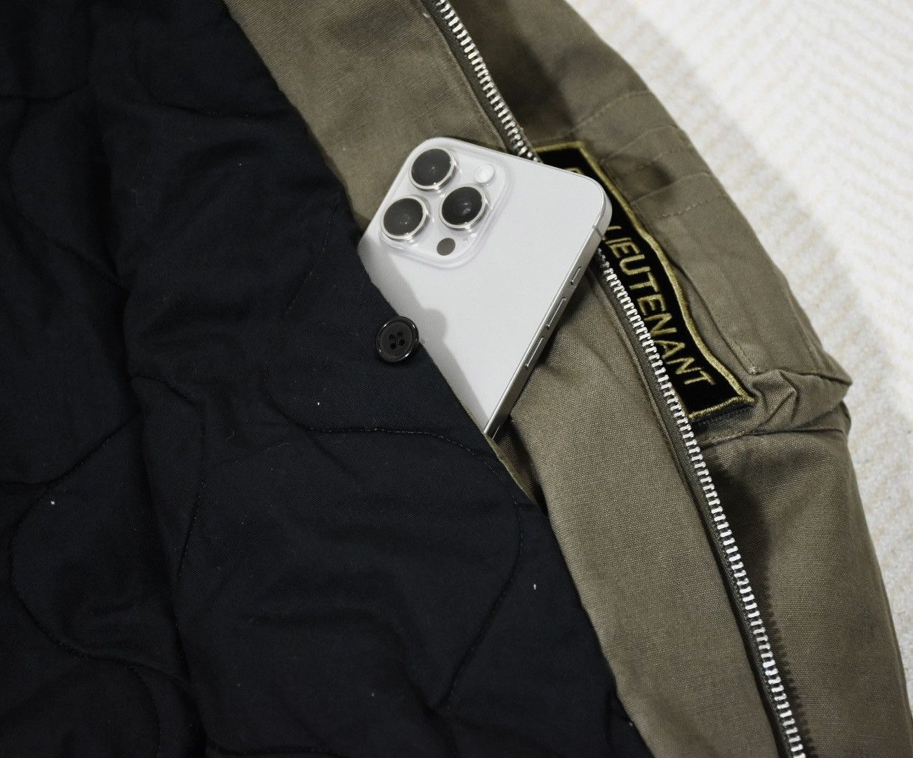 Saint Laurent Paris Saint Laurent Bomber Ma1 Jacket size48 Size US L / EU 52-54 / 3 - 9 Thumbnail