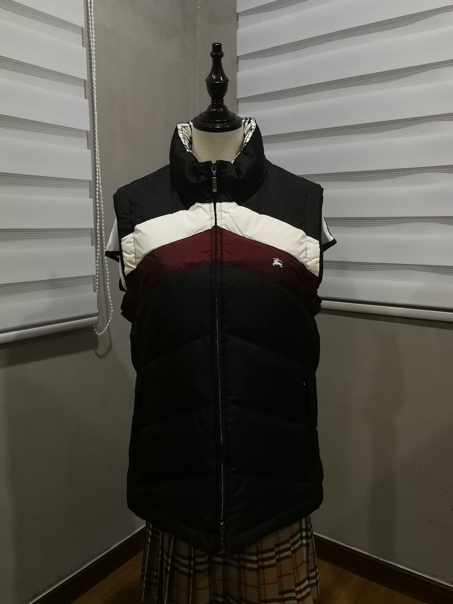 image of Burberry Black Label Puffer Vest M, Men's (Size Medium)