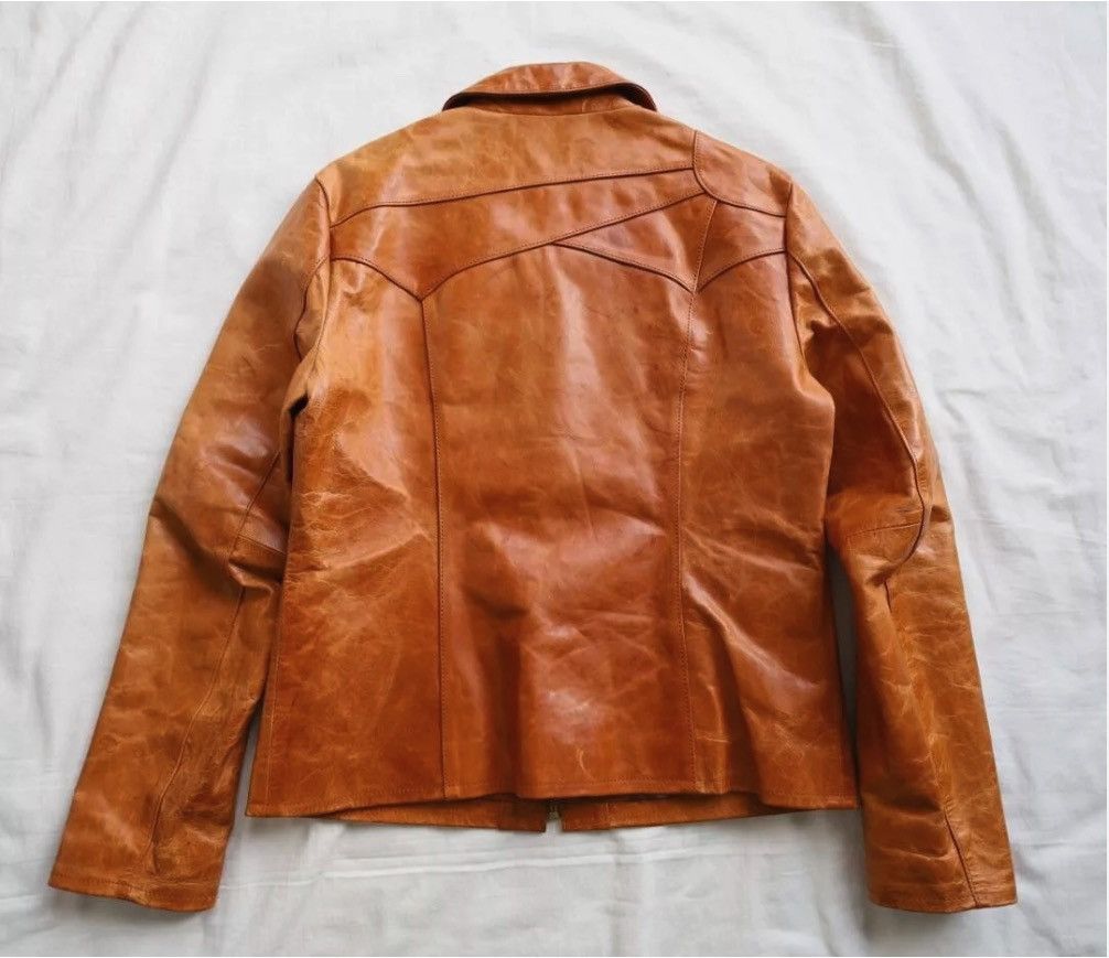 Y'2 Leather 70s-style East West leather jacket from Y'2 Leather Size US M / EU 48-50 / 2 - 11 Thumbnail