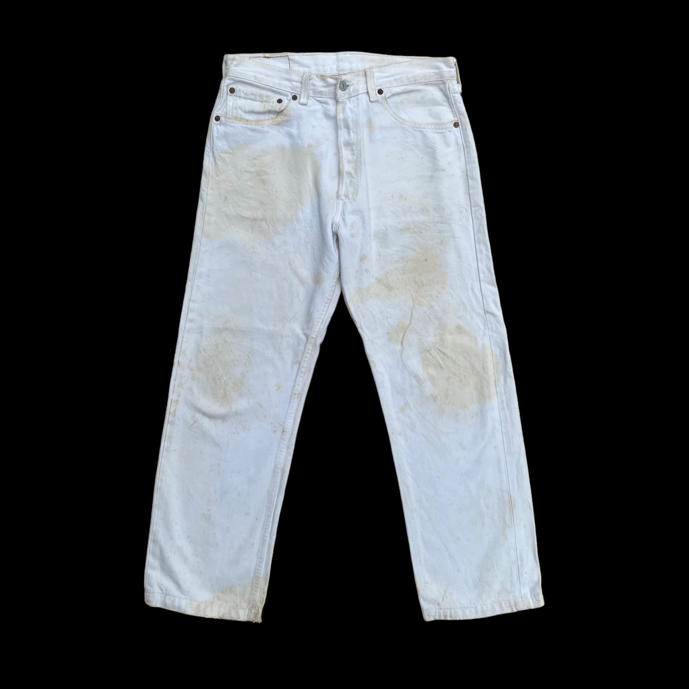 Levi's Vintage LEVI’S 501 Dirty Soil Style Denim Pants Made in USA Size US 31 - 1 Thumbnail