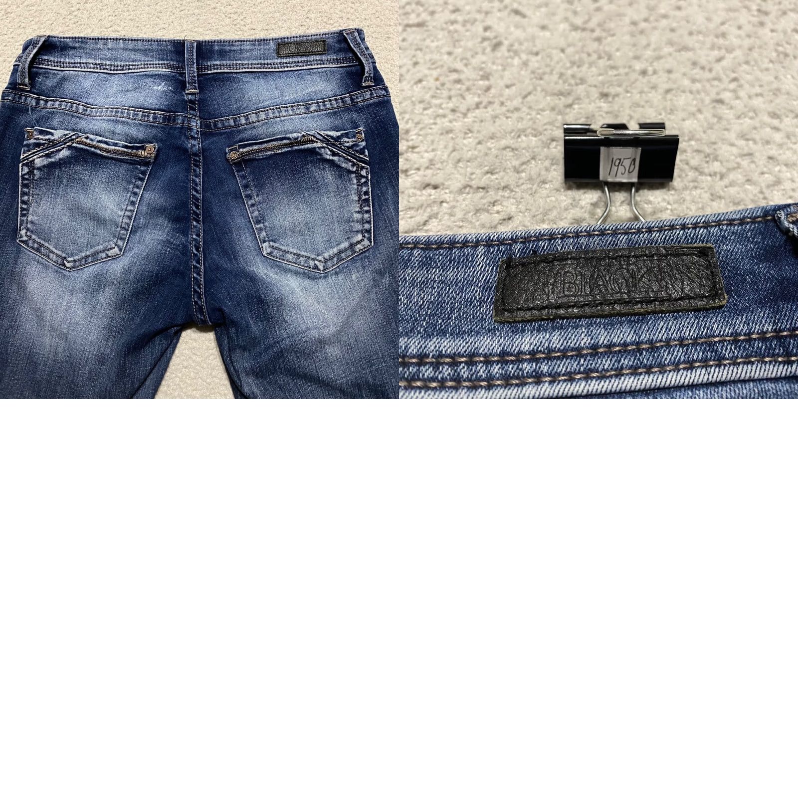 Buckle Black Buckle Black Jeans Women's Medium Wash Slim Skinny 26 Blue Denim 5-Pocket Stretch Regular Rise Denim Vintage No N/A Size 26" / US 2 / IT 38 - 9 Thumbnail