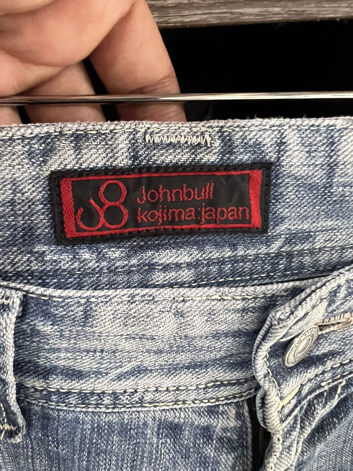 Johnbull 🔥Vintage Johnbull Kojima Japan Distressed Denim Size US 33 - 16 Thumbnail