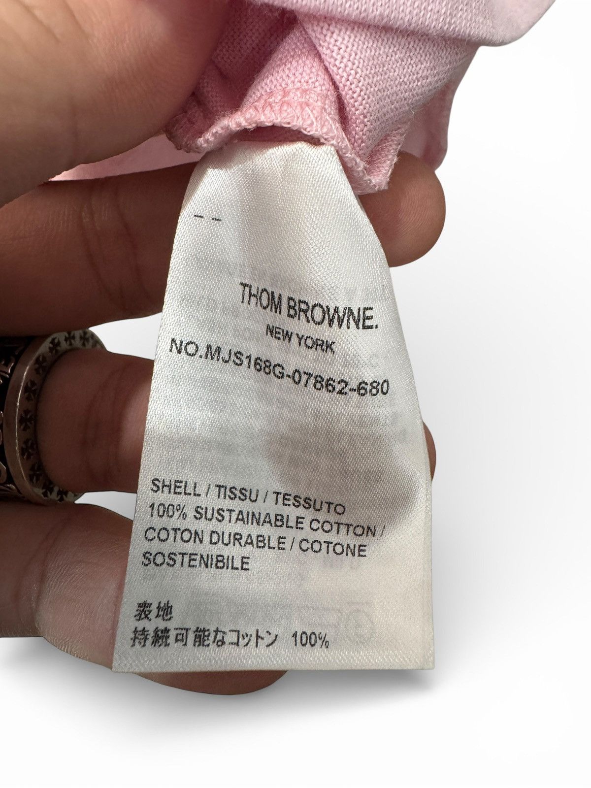Thom Browne Thom Browne Pink Shirt Size US L / EU 52-54 / 3 - 4 Thumbnail