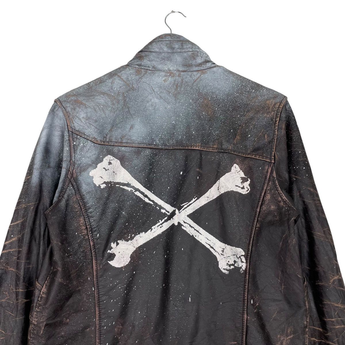 Japanese Brand × KMRii 💥ADVANTAGE CYCLE SKULL & STUD BIKER JACKET Size US S / EU 44-46 / 1 - 8 Thumbnail