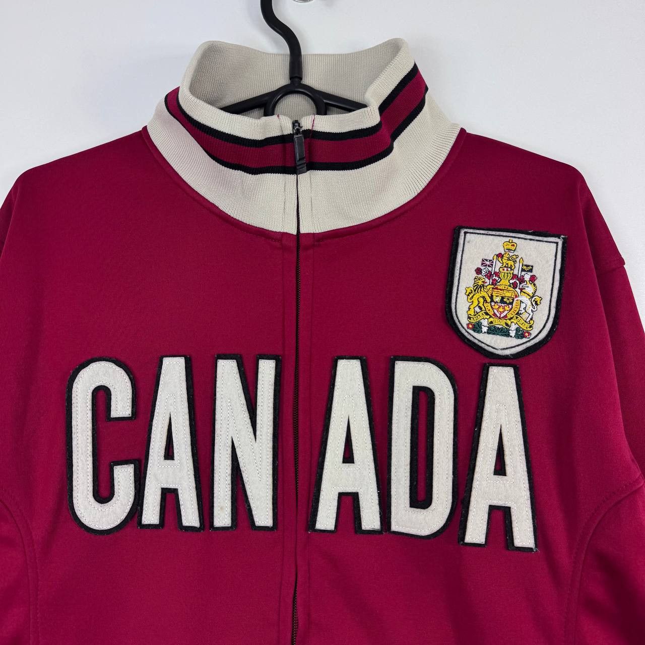 Other Canada Track Jacket Red Full Zip Olympic Style Mens Size M Size US M / EU 48-50 / 2 - 4 Thumbnail