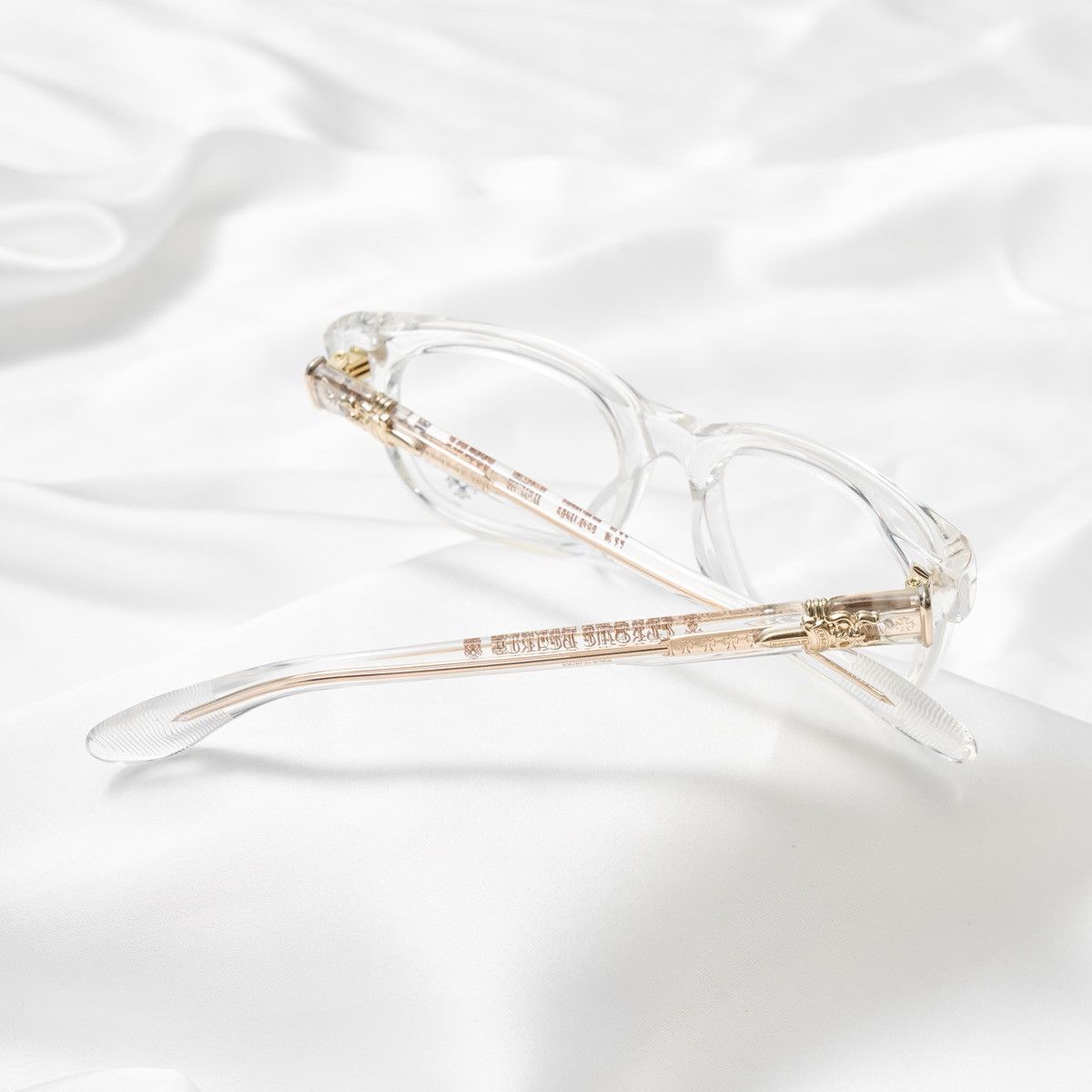 Chrome Hearts CHROME HEARTS DOOABLE CRYSTAL/ 18KGP GLASSES Size ONE SIZE - 7 Thumbnail