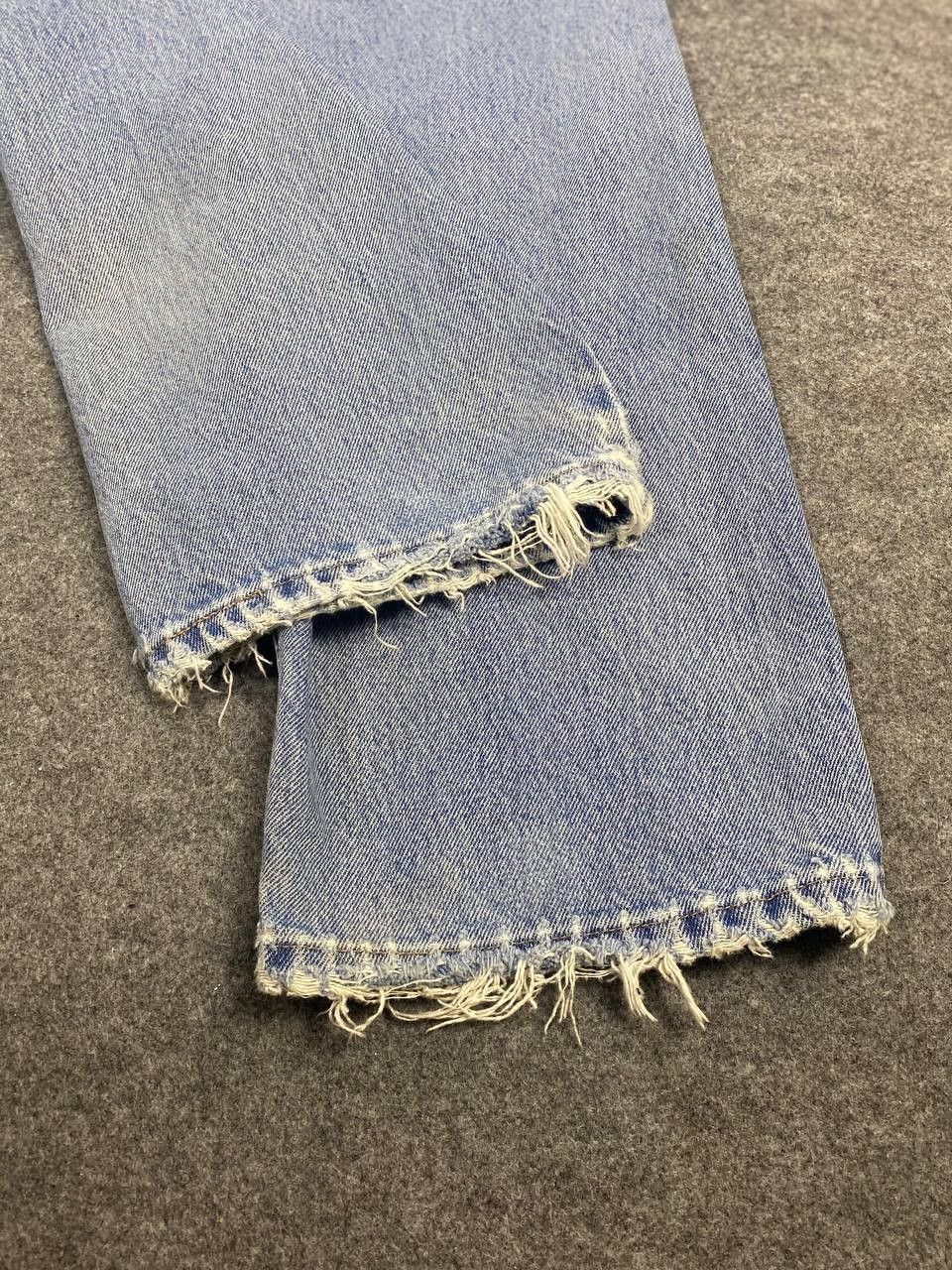 Wrangler wrangler regular fit distressed denim nice design Size US 38 / EU 54 - 4 Thumbnail
