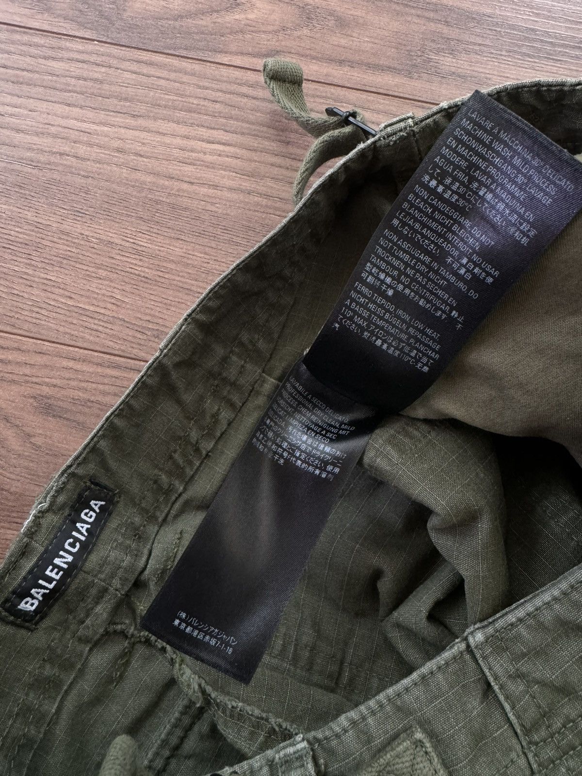 Balenciaga Balenciaga Slim Cargo Khaki Pants 46 Size US 30 / EU 46 - 7 Thumbnail