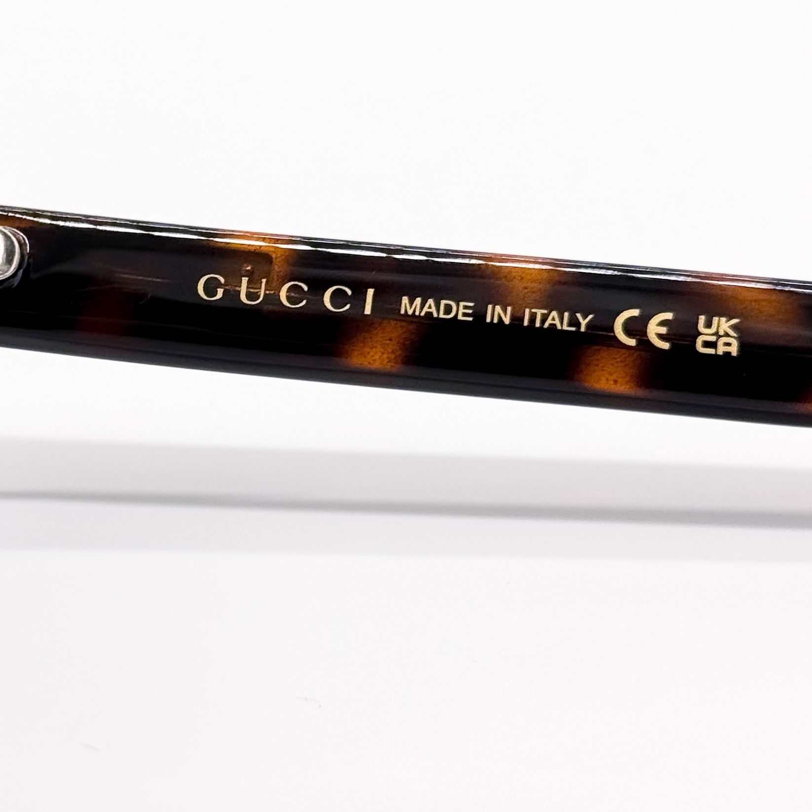 Gucci NEW GG0746S 003 UNISEX DARK GREEN HAVANA SUNGLASSES GUCCI Size ONE SIZE - 10 Thumbnail