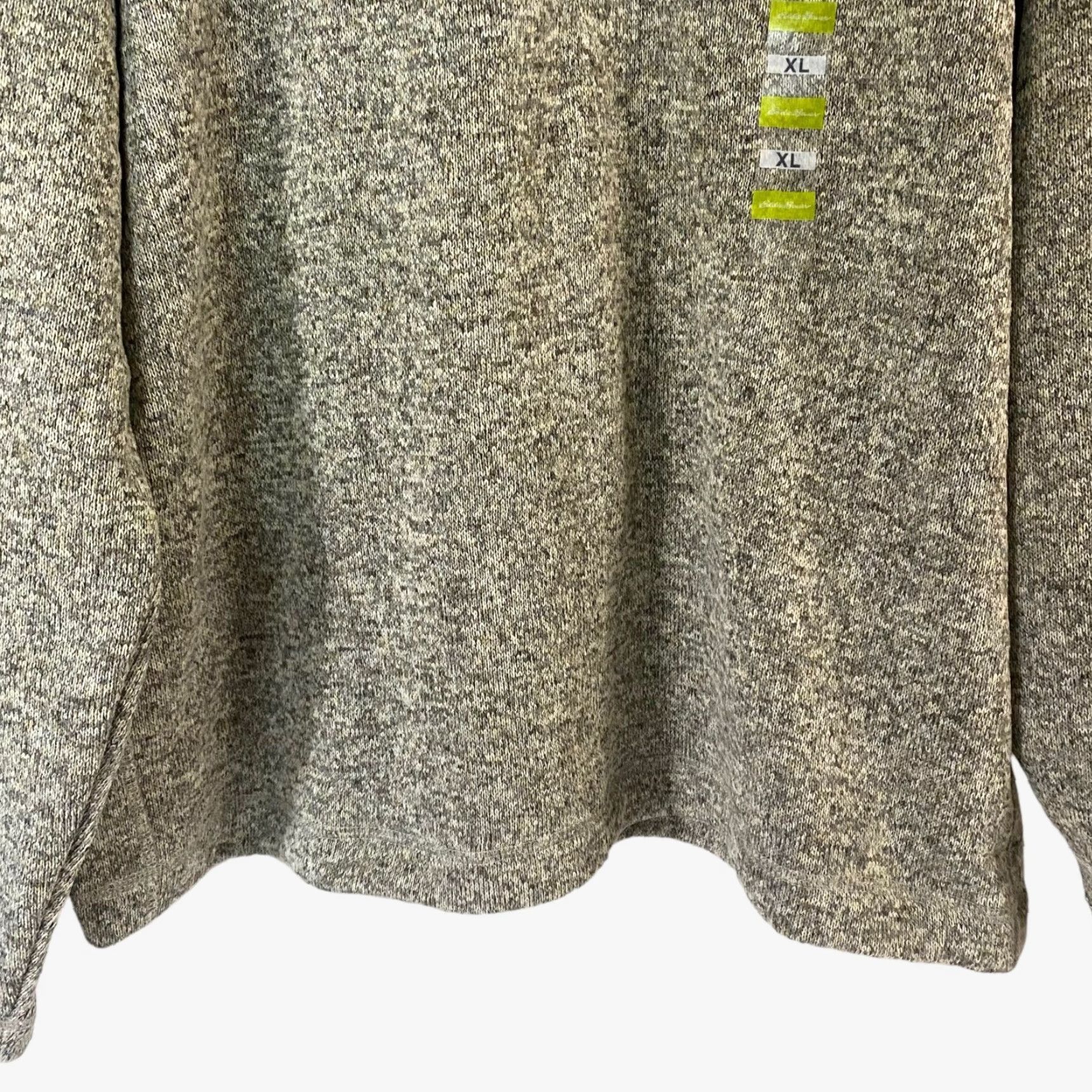 Eddie Bauer Eddie Bauer Radiator Fleece Sweater 1/4 Zip Pullover Mens XL Heather Gray New Size US XL / EU 56 / 4 - 7 Thumbnail