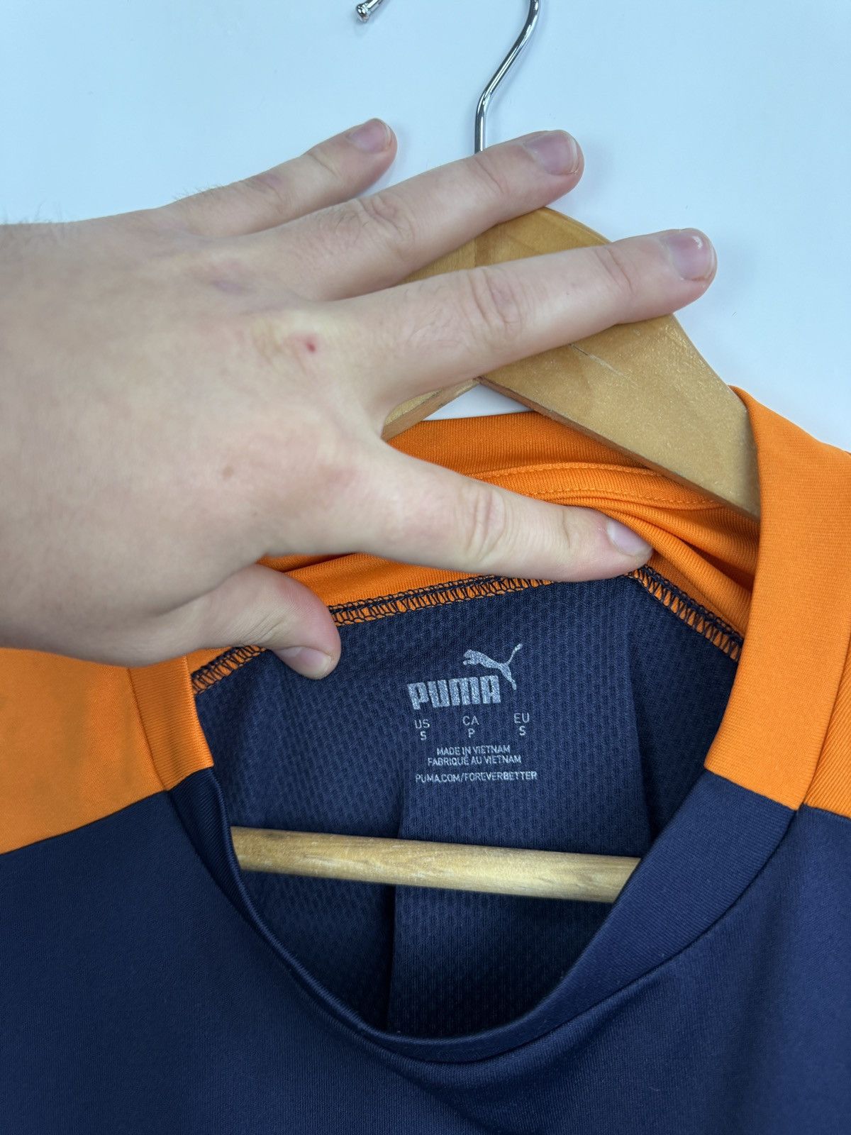 Puma 🇪🇸 2019 Valencia CF Puma Bwin Training Soccer Jersey Rare Size US S / EU 44-46 / 1 - 6 Thumbnail