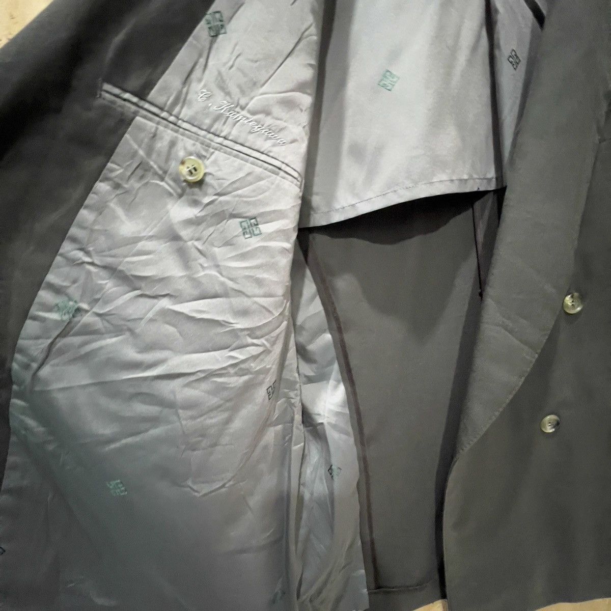 Designer × Givenchy × Japanese Brand Vintage Givenchy Blazer Very Nice Design Size 44S - 11 Thumbnail