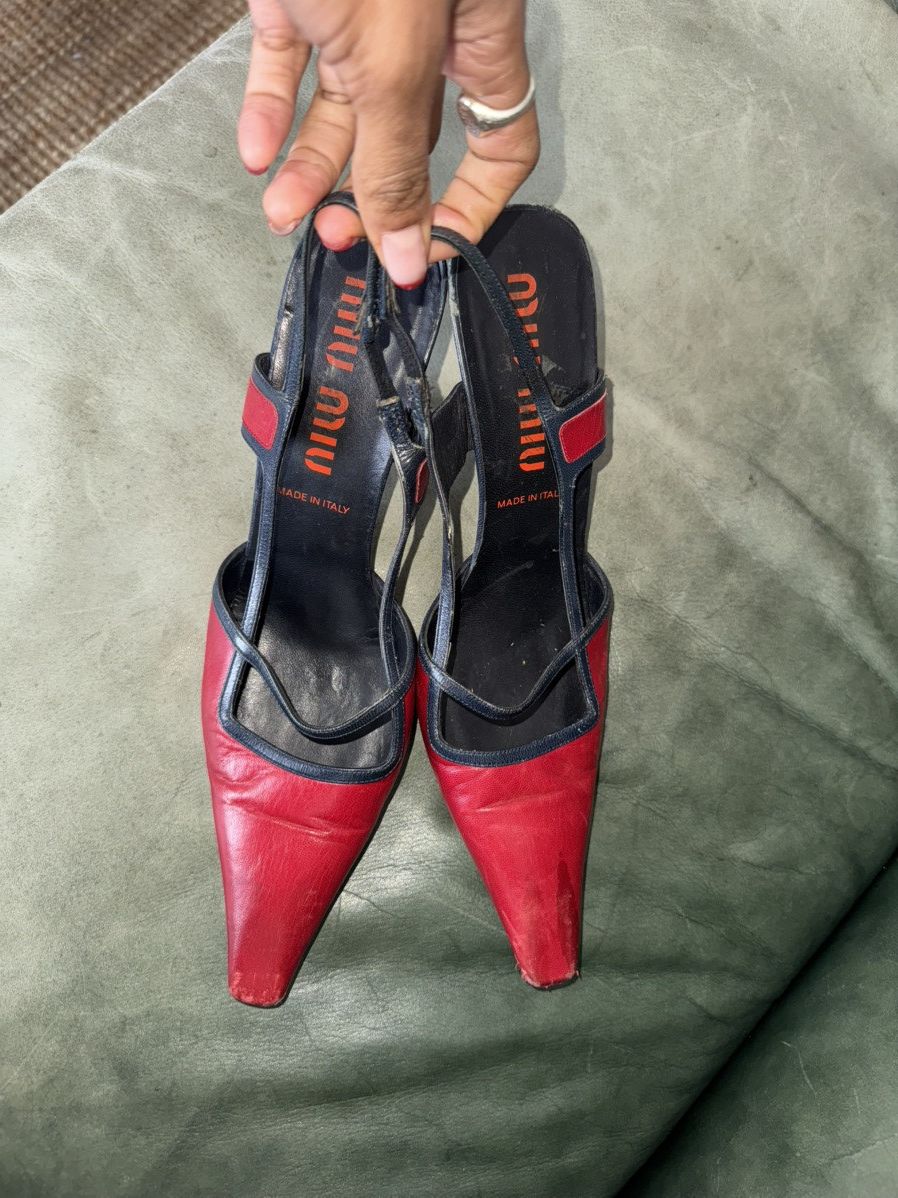 Miu Miu Vintage Miu Miu stilettos Size US 8 / IT 38 - 1 Thumbnail