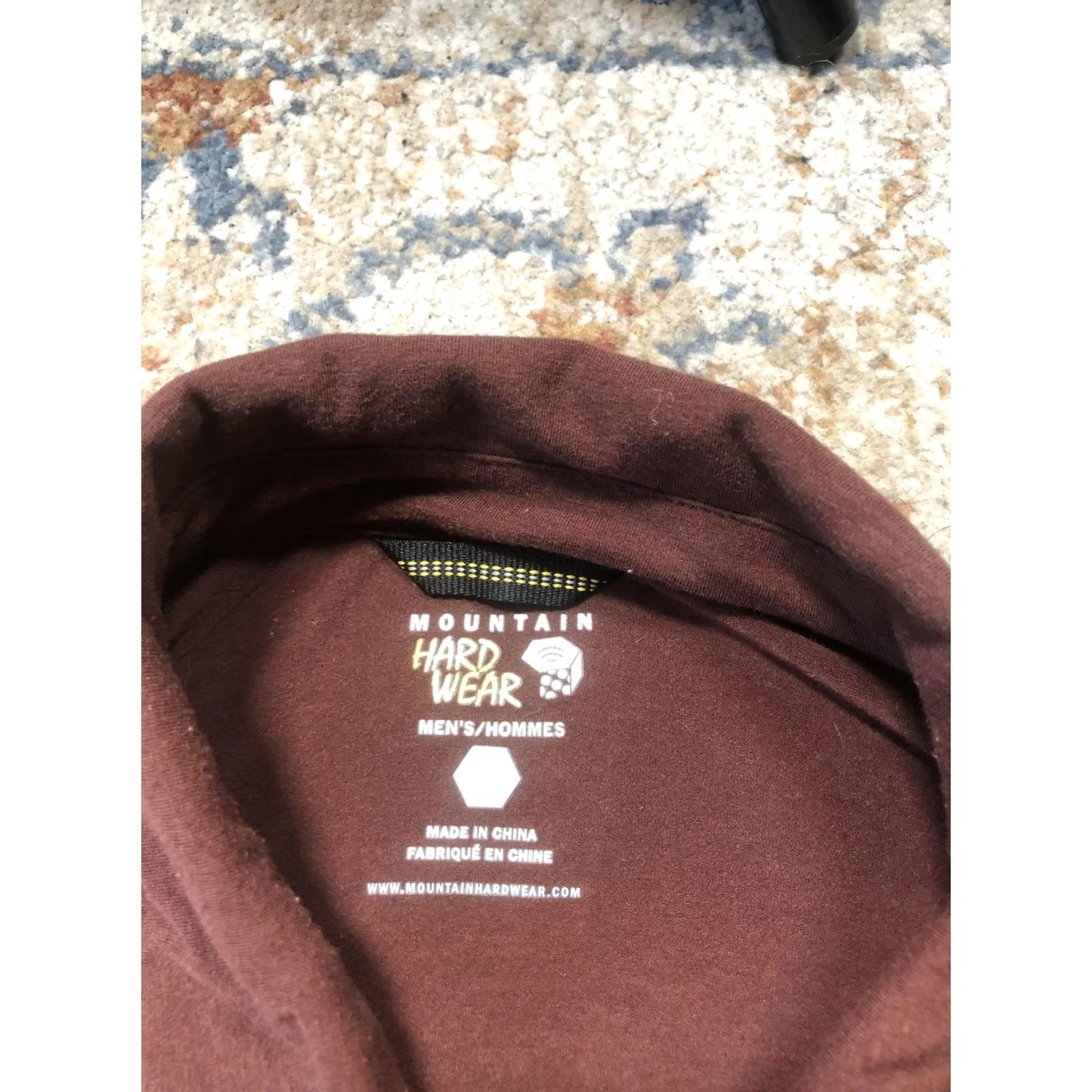 Mountain Hardwear Mountain Hardwear Shirt Mens M Brown Solid Short Sleeve Button Up Casual Size US M / EU 48-50 / 2 - 7 Thumbnail