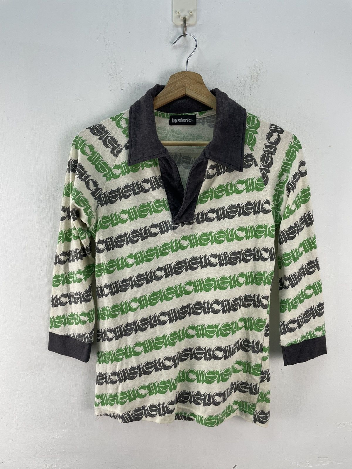 hysteric glamour 90s rare “chicks dig chimps “ long | Depop