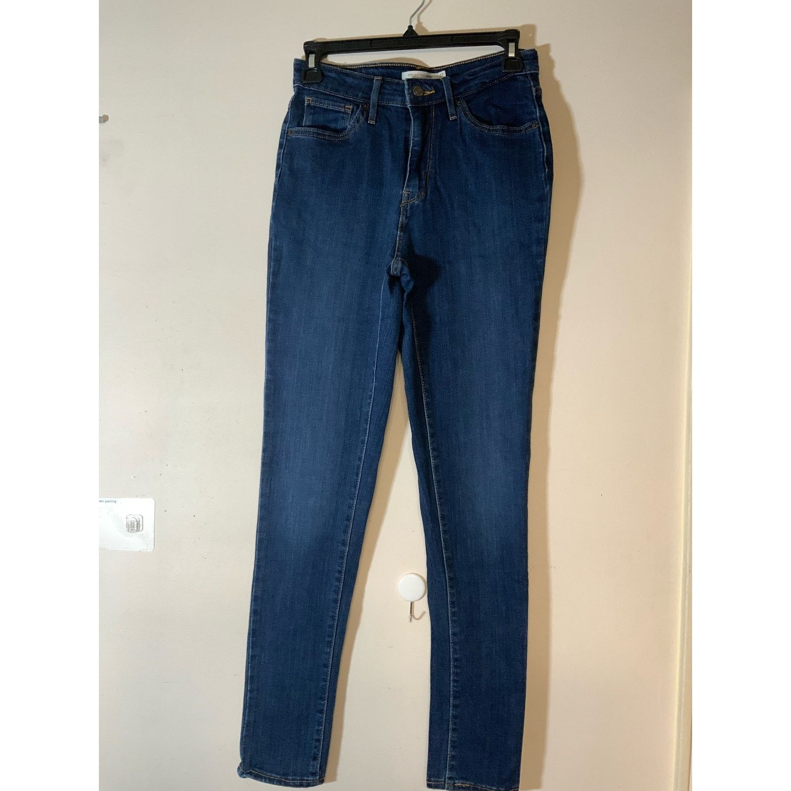 Levi's Levi’s 721 High Rise Skinny Jeans Denim Pants Women’s 27 Size 27" / US 4 / IT 40 - 1 Thumbnail