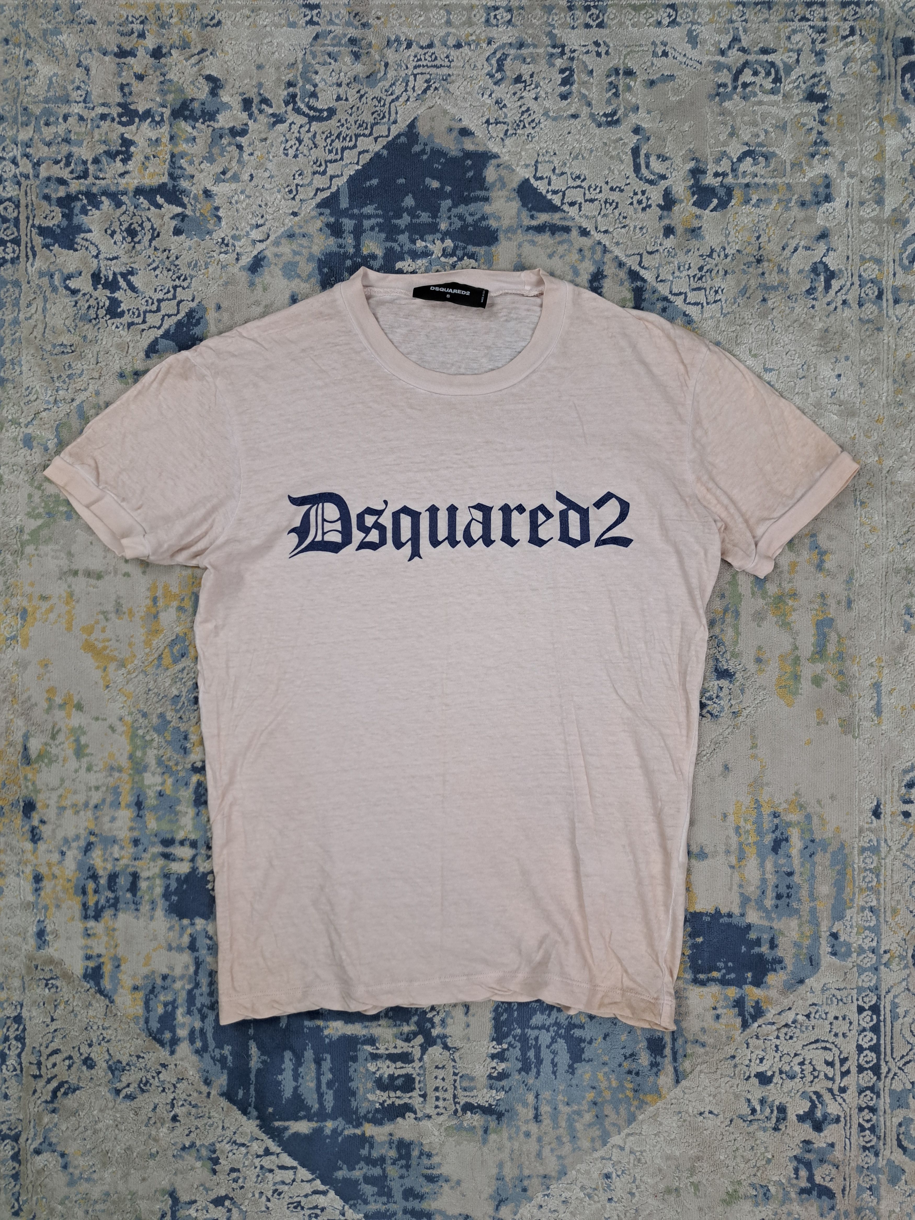 Dsquared2 Dsquared Lightweight Slim Fit Tee Streetwear y2k Drip Size US S / EU 44-46 / 1 - 1 Thumbnail