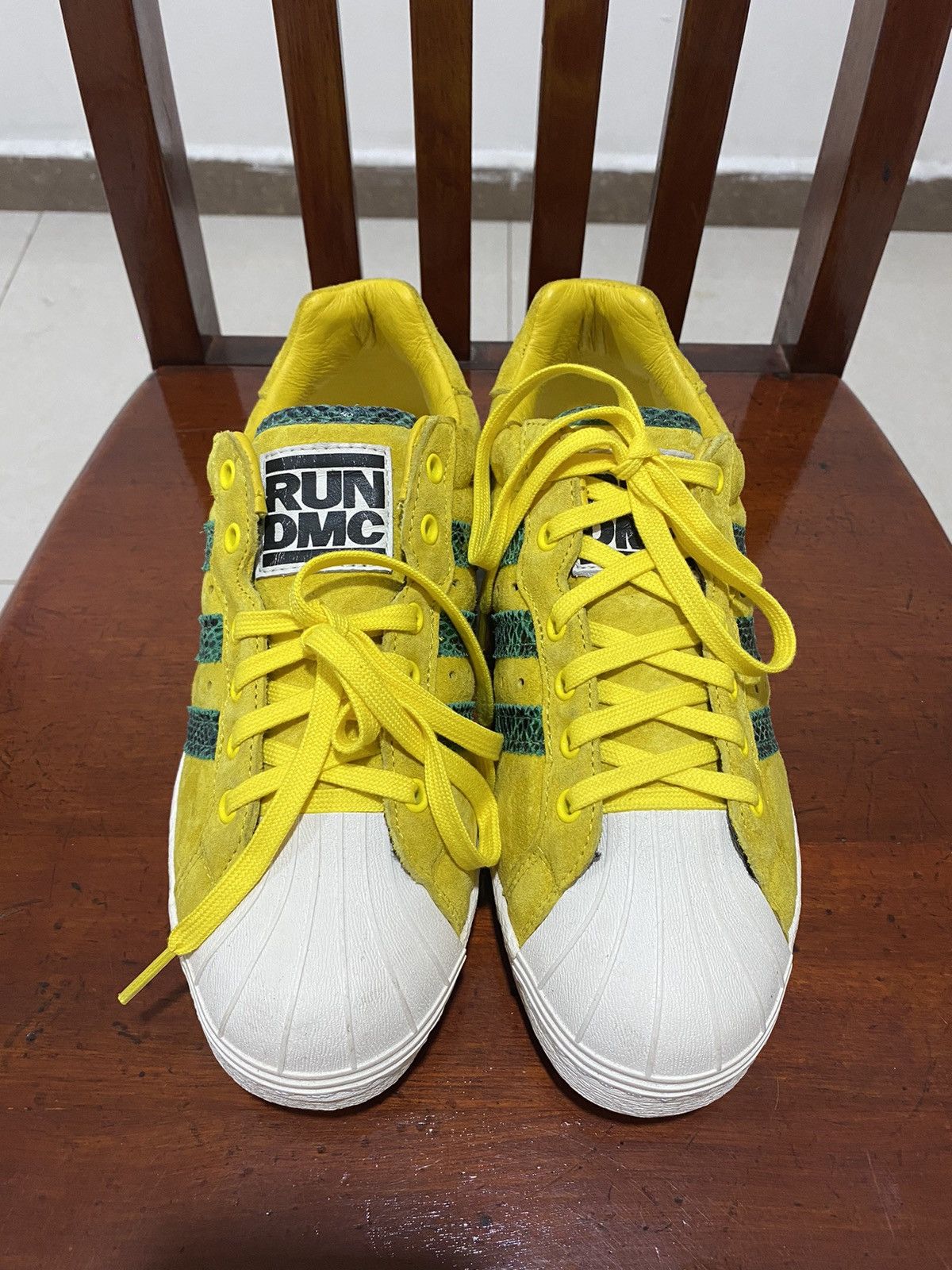 Adidas × RUN DMC Vintage 80s Adidas Ultra Star x Run DMC Size US 6.5 / EU 39-40 - 2 Thumbnail