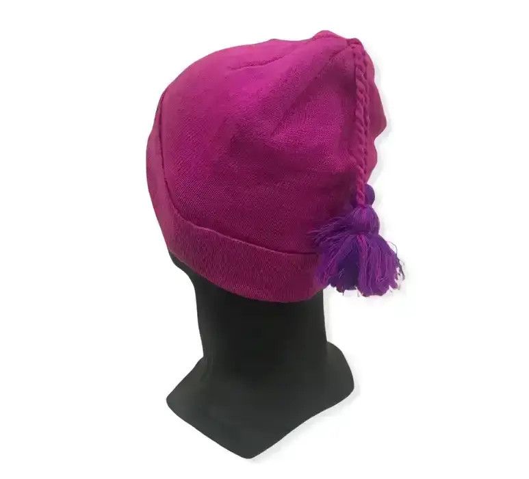 Japanese Brand Rassignol Plain Beanie Hat Size ONE SIZE - 4 Thumbnail
