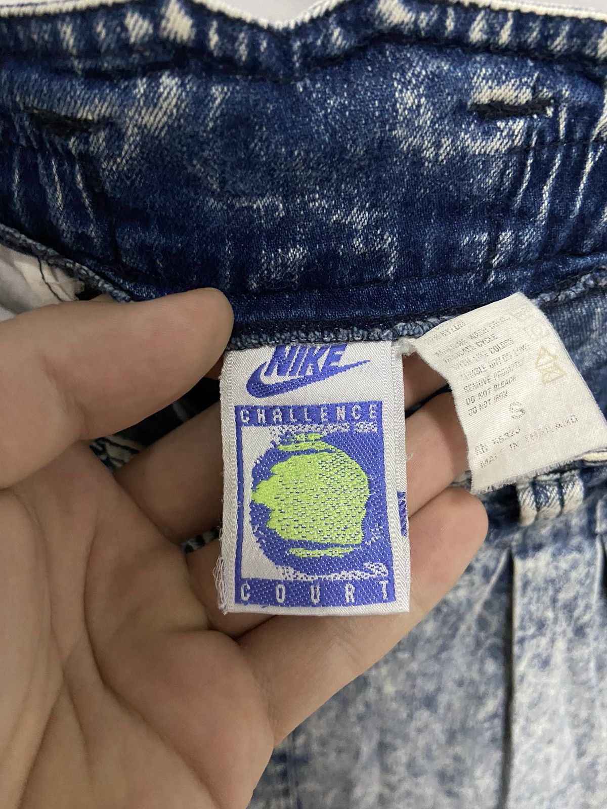 Nike × Vintage Nike challenge court Vintage mini Skirt Womans Size 28" / US 6 / IT 42 - 3 Thumbnail