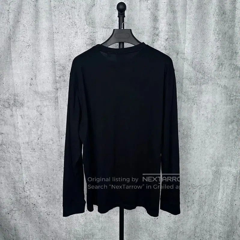 Burberry Burberry Black Cotton Long Sleeve T. Size US XL / EU 56 / 4 - 2 Thumbnail