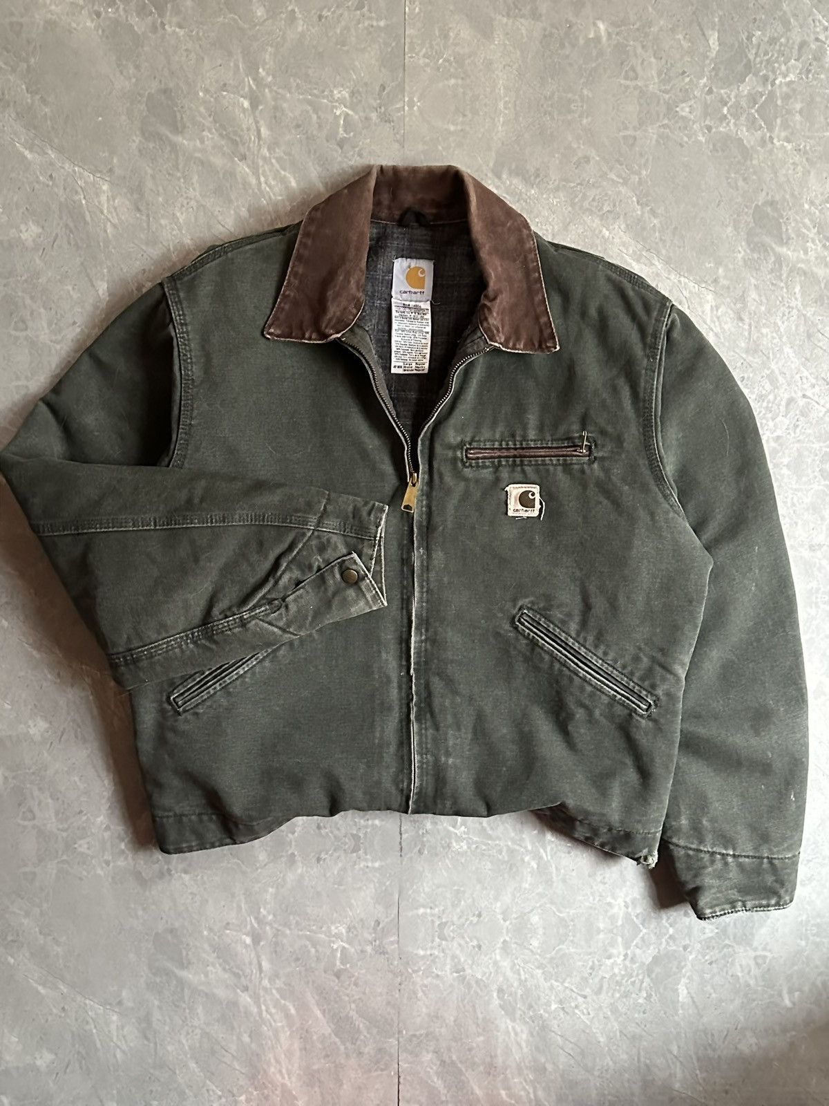 Carhartt 00’s Carhartt Detroit [ J97-MOS ] 00’s Size US L / EU 52-54 / 3 - 3 Thumbnail