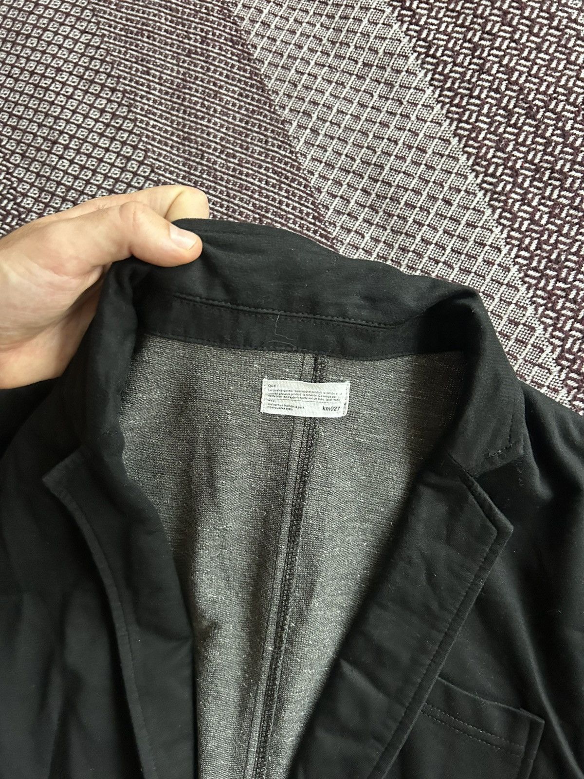 Japanese Brand Mens Blazer One Button KM027 Tokyo Japan 2002 Size XXL Rare Size 44R - 8 Thumbnail