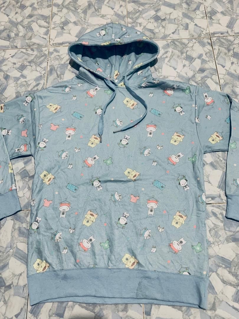 Anime SHIRO & SANRIO Monogram Print Hoodie Size M / US 6-8 / IT 42-44 - 3 Thumbnail