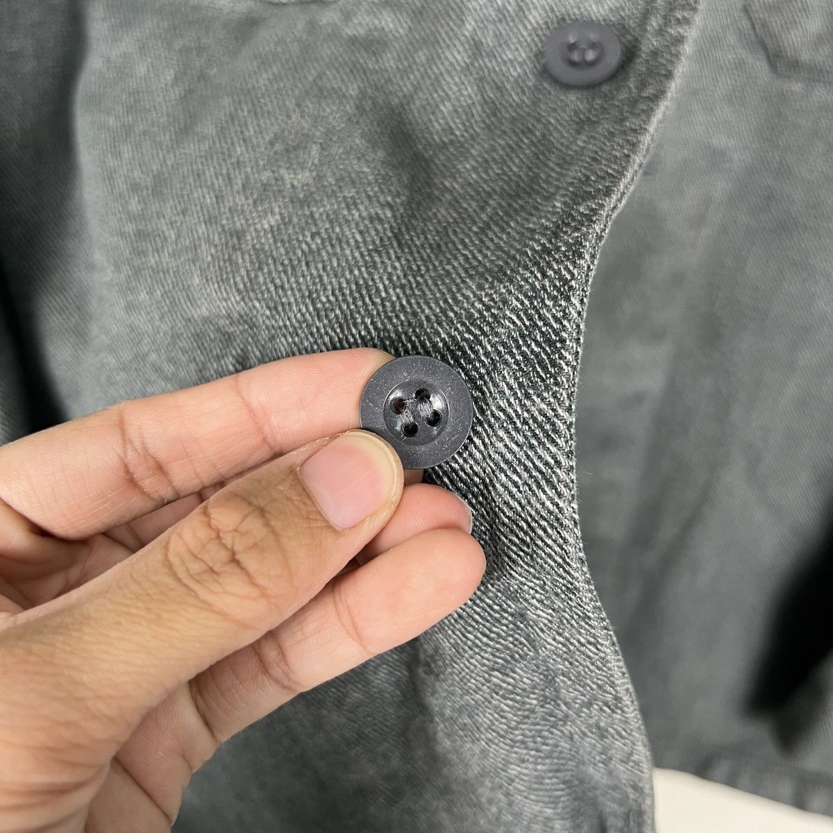 Vintage 🔥 TRUE 50s-60s VINTAGE SPILAG SWISS MILITARY SHIRTS JACKET Size US L / EU 52-54 / 3 - 14 Thumbnail