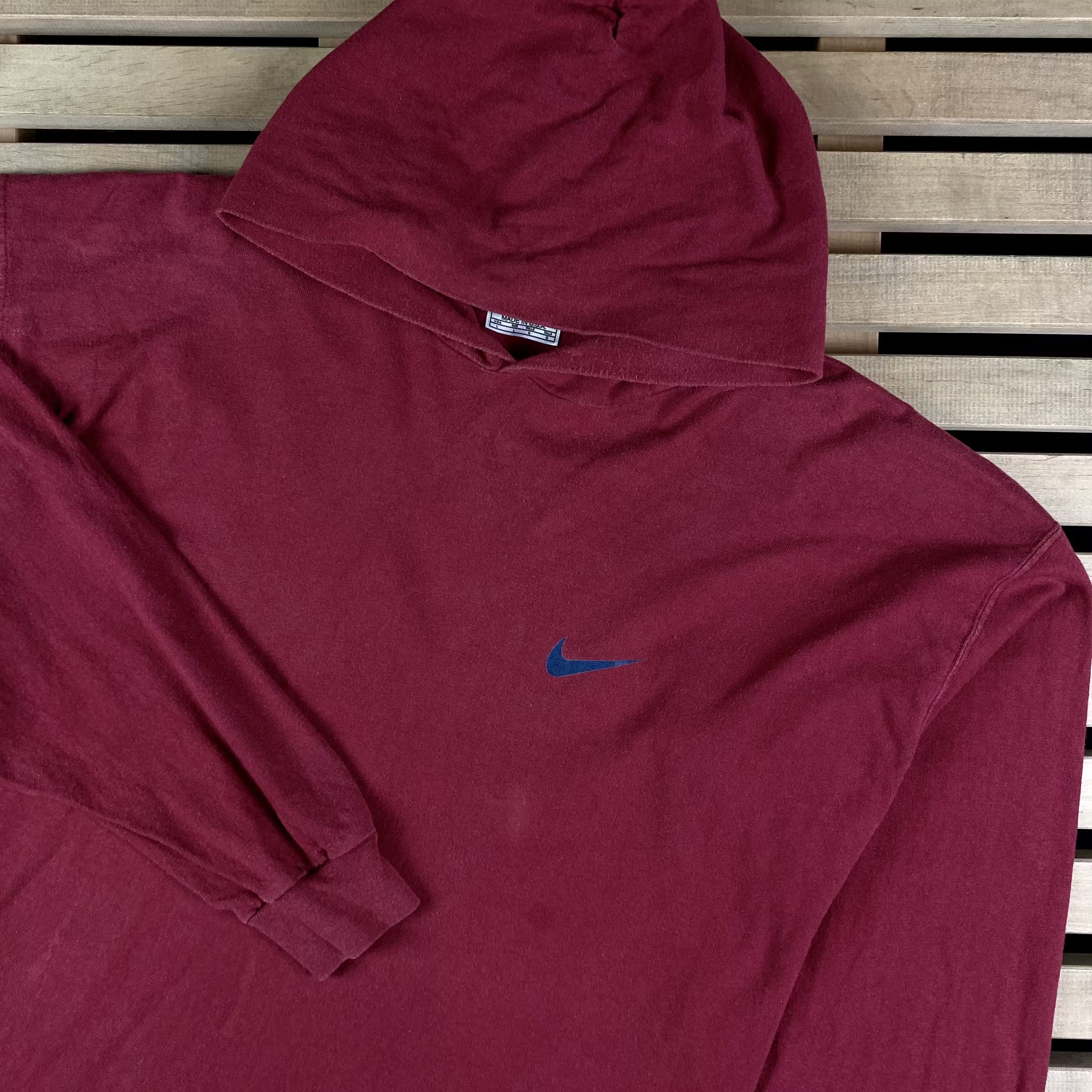 Nike × Vintage Mens Hoodie Nike Vintage Size L Size US L / EU 52-54 / 3 - 2 Thumbnail