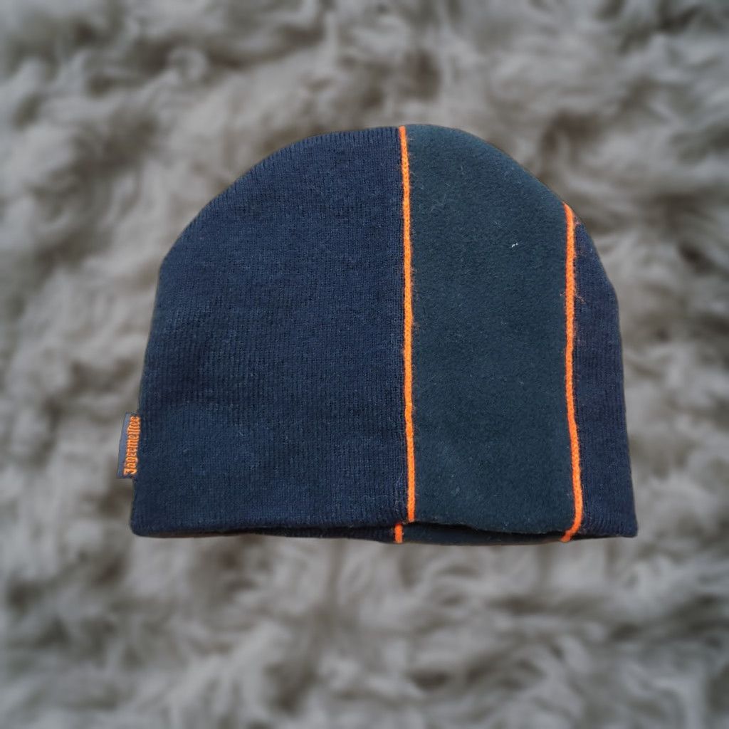 Vintage Jagermeister Beanie Hat One Size Solid Logo Unisex Adults Mens Womens Black Knit Acrylic Hat Size ONE SIZE - 1 Thumbnail