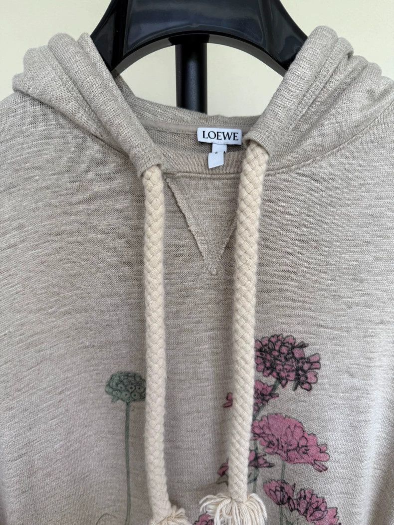 Loewe LOEWE Flaxen hooded sweater dress Size S / US 4 / IT 40 - 6 Thumbnail