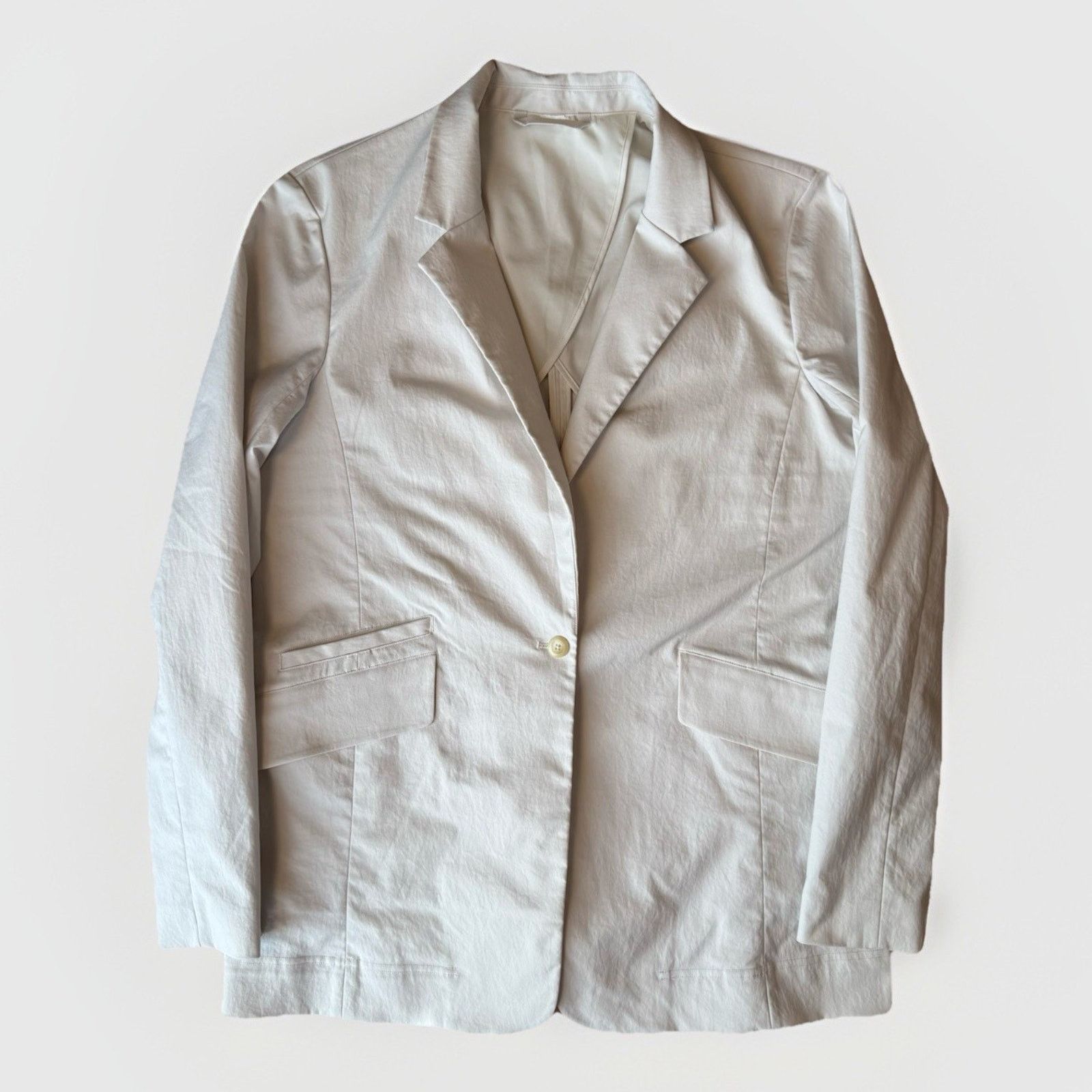 Lululemon Lululemon Relaxed Fit Twill Single Button Blazer W M Size M / US 6-8 / IT 42-44 - 1 Thumbnail