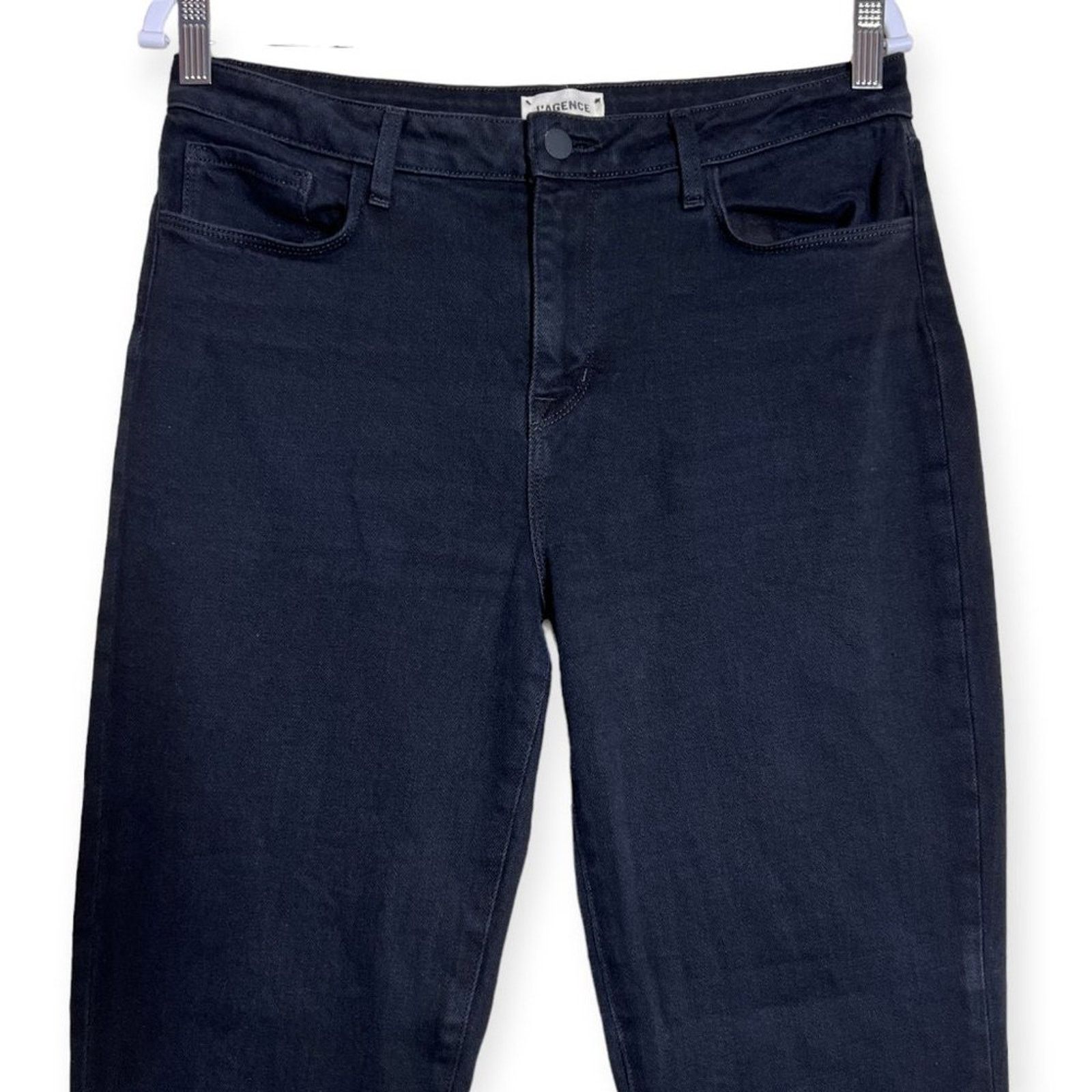 L'AGENCE L'AGENCE High Rise Black Flare Jeans Size 30 Size 30" / US 8 / IT 44 - 5 Thumbnail