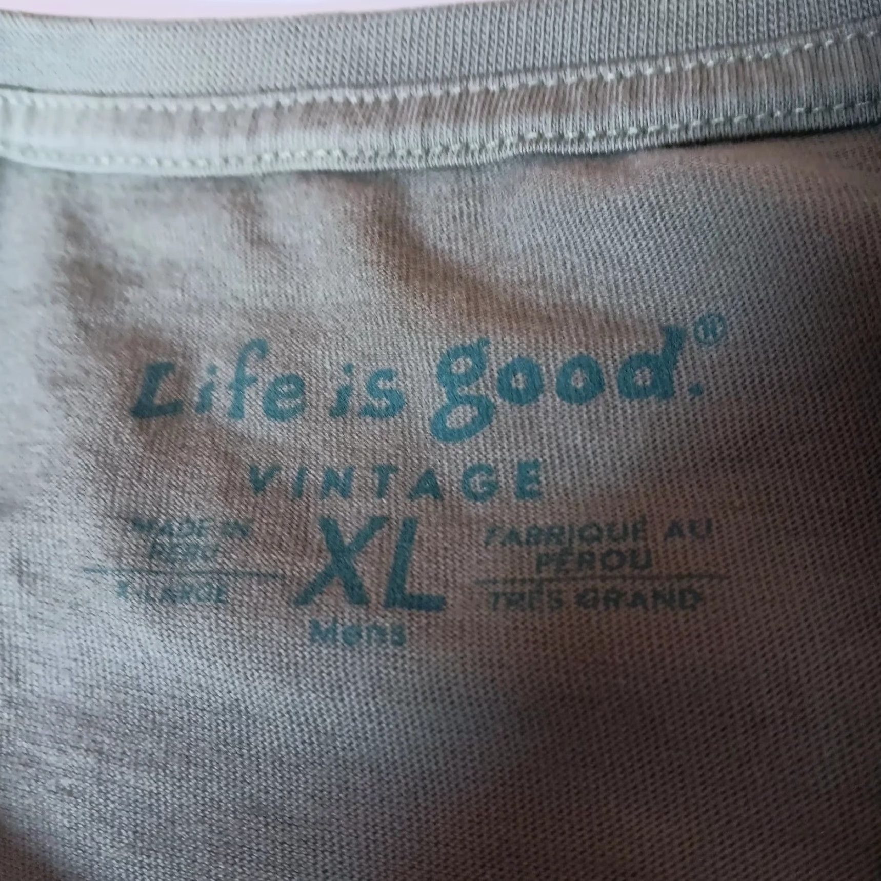 Life is Good VINTAGE Life Is Good Shirt XL Long Sleeve Army Green Hiking Adventure Outdoors Mens Size US XL / EU 56 / 4 - 5 Thumbnail