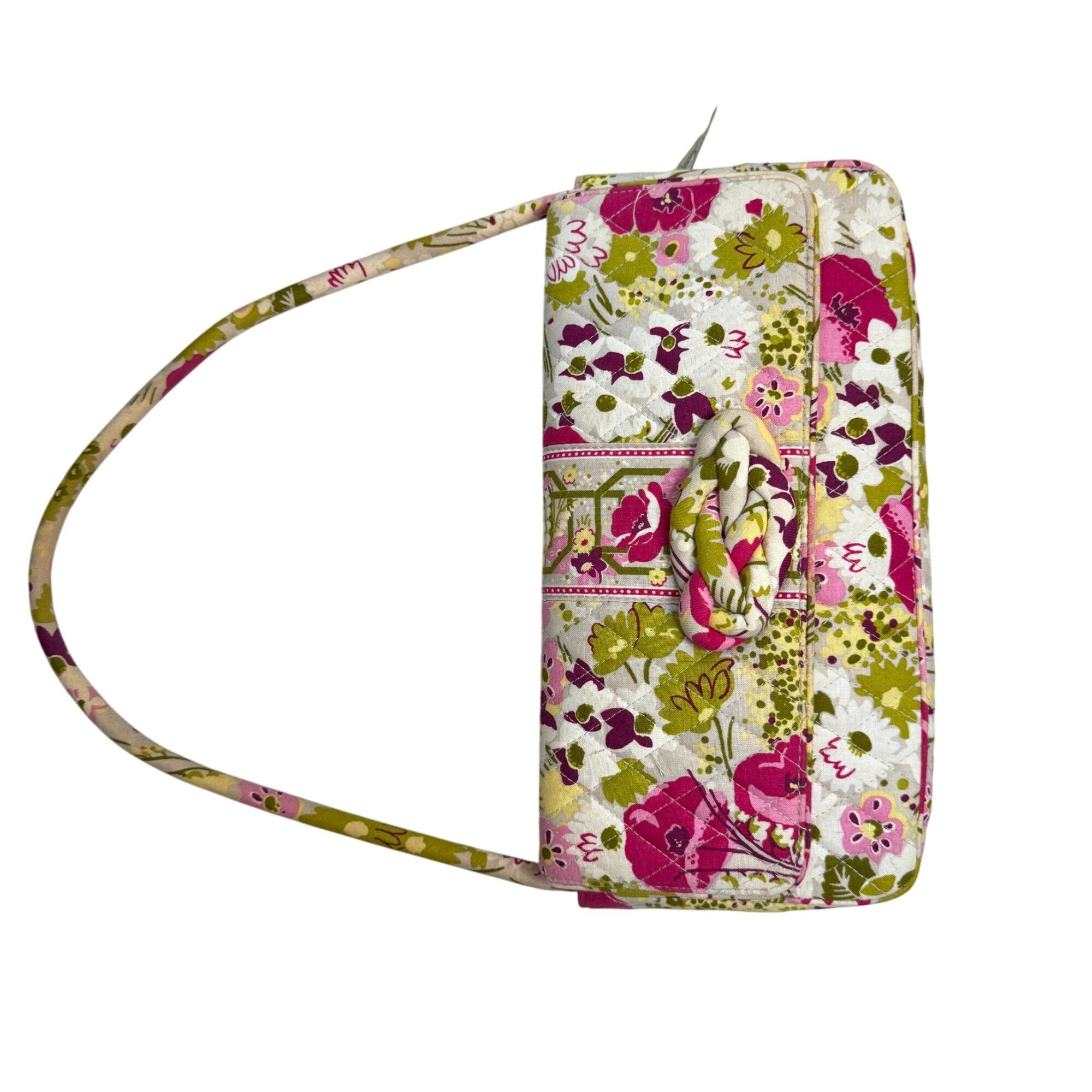 Vera Bradley Knot Just a Clutch Shoulder Quilted Handed Handbag Floral Size ONE SIZE - 6 Thumbnail