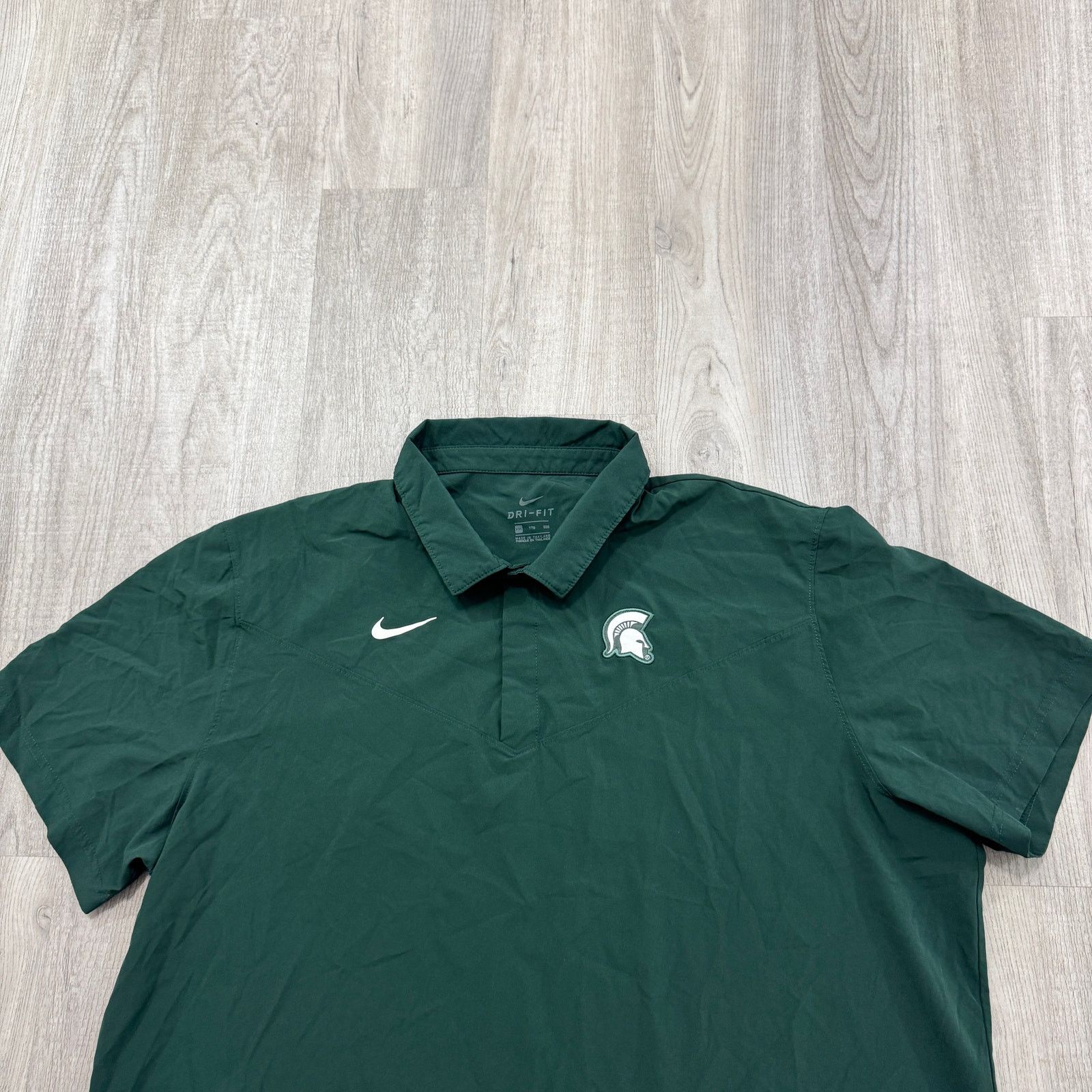 Nike Nike Michigan State Spartans Polo Shirt Mens 2XL DriFIT Size US XXL / EU 58 / 5 - 2 Thumbnail