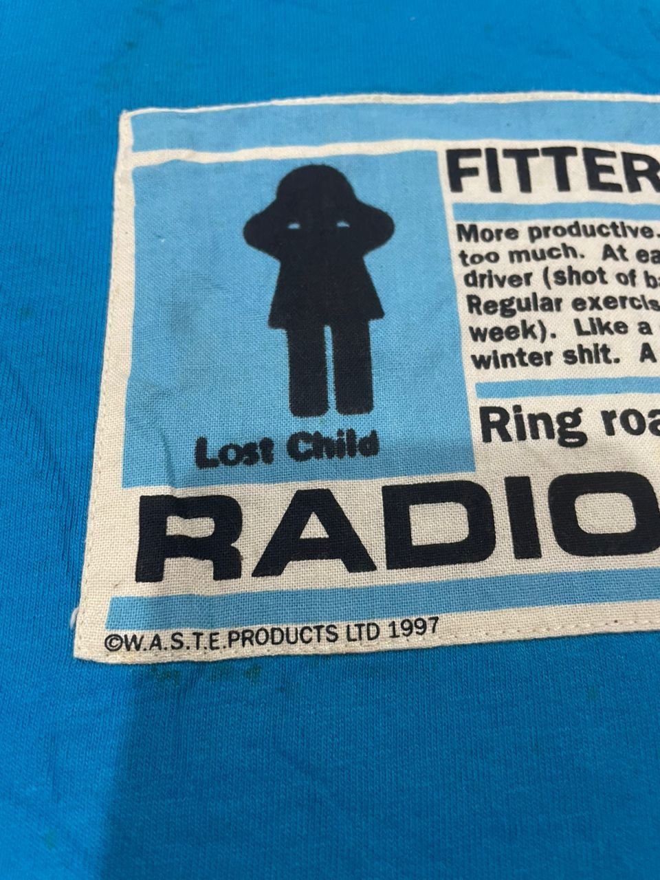 Vintage VTG 1997 Radiohead Fitter Happier Band Tee Size US L / EU 52-54 / 3 - 20 Thumbnail