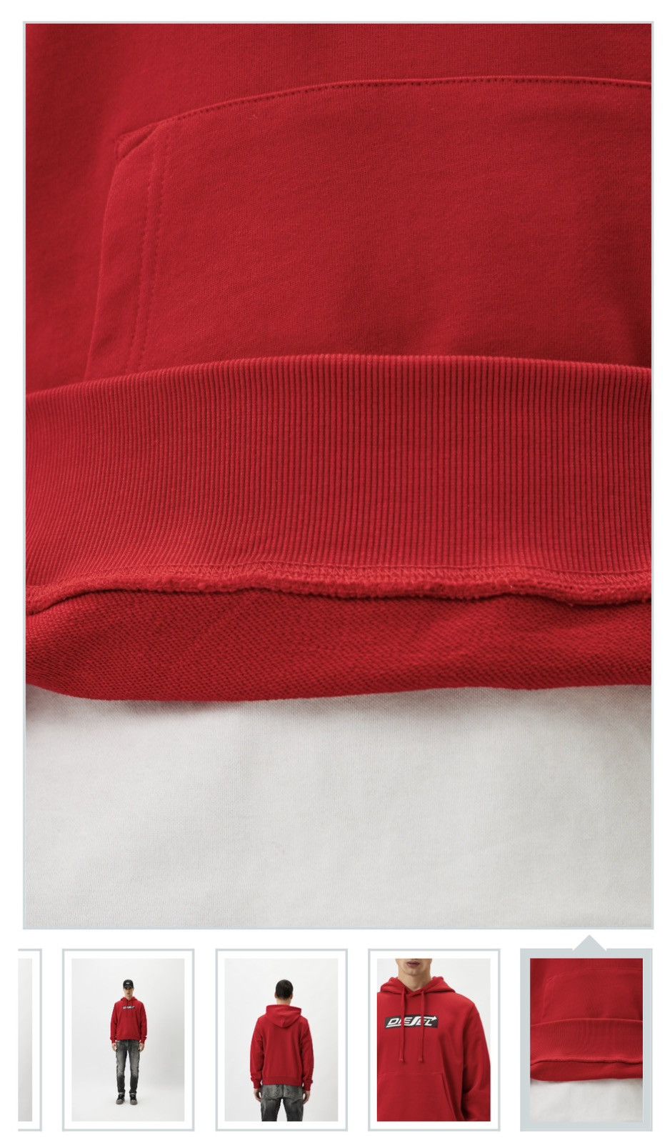 Diesel 🔥 NWT Diesel “For Successful Living” Red Logo Hoodie XXL Size US XXL / EU 58 / 5 - 5 Thumbnail