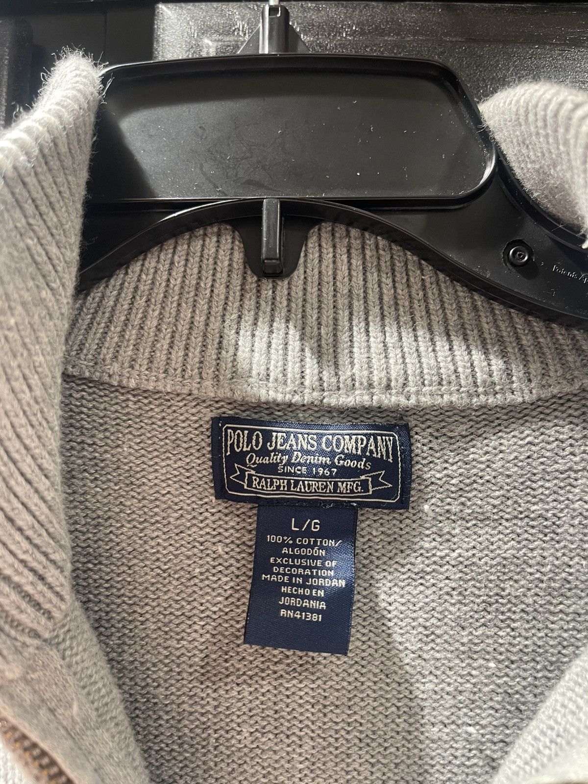 Polo Ralph Lauren Vtg Ralph Lauren Polo Jeans Co Sweater Mens L Size US L / EU 52-54 / 3 - 3 Thumbnail