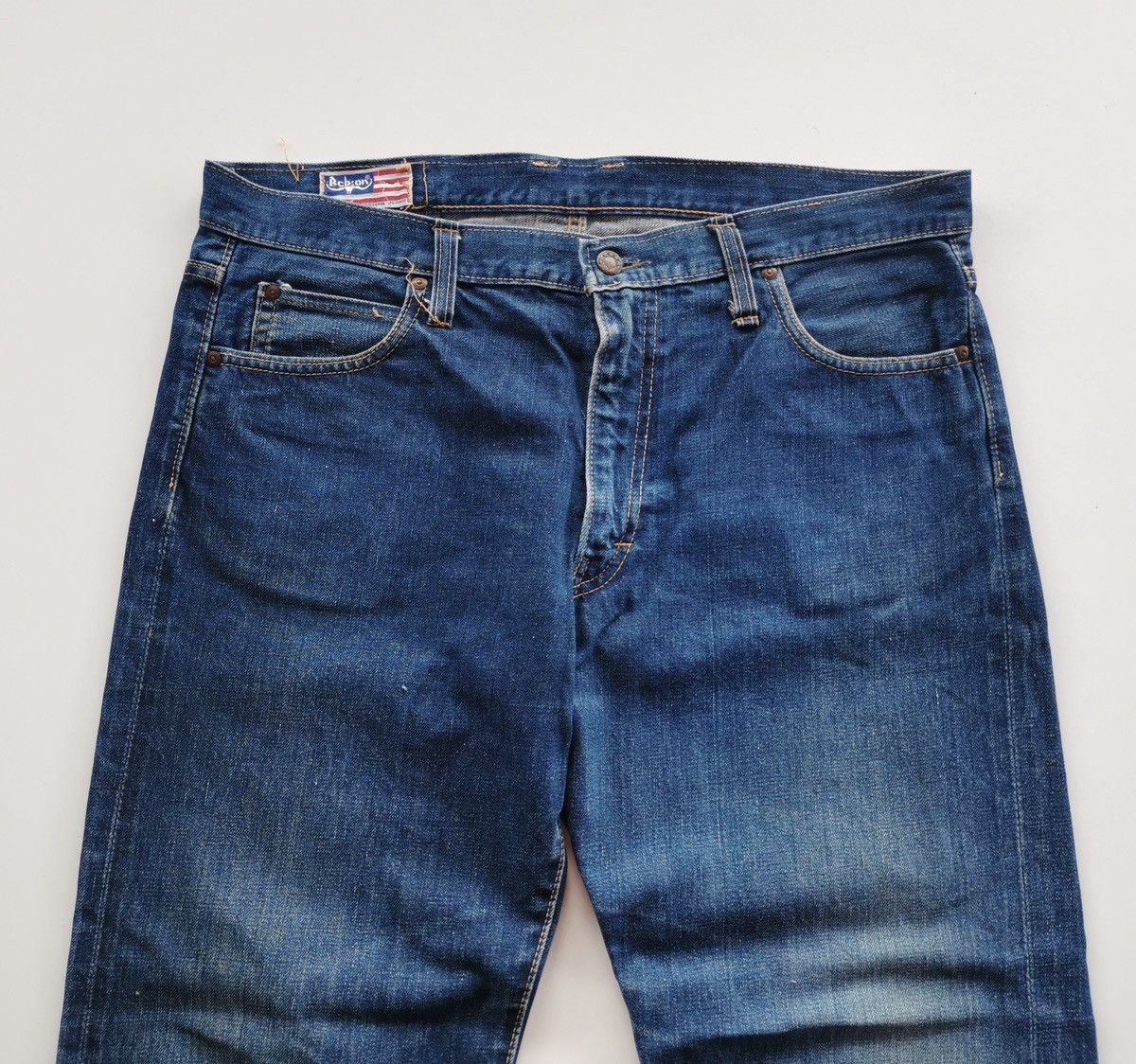 Vintage Vintage Bobson Selvedge Flare Jeans Size US 36 / EU 52 - 11 Thumbnail