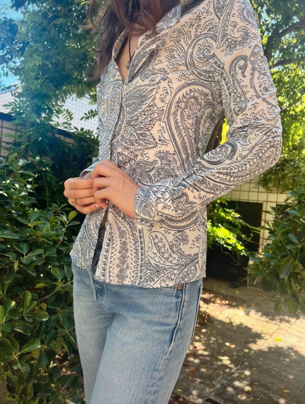 Etro ETRO cachemire print in cotton stretch Size XS / US 0-2 / IT 36-38 - 9 Thumbnail