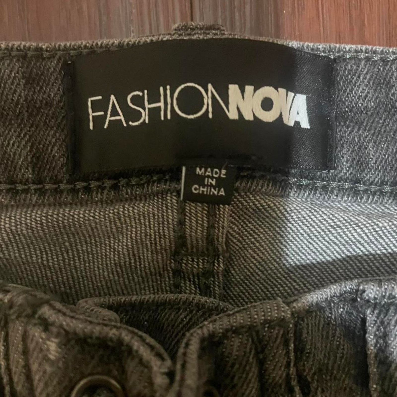 Fashion Nova Fashion nova black distressed flare Size 25" / US 0 / IT 36 - 4 Thumbnail