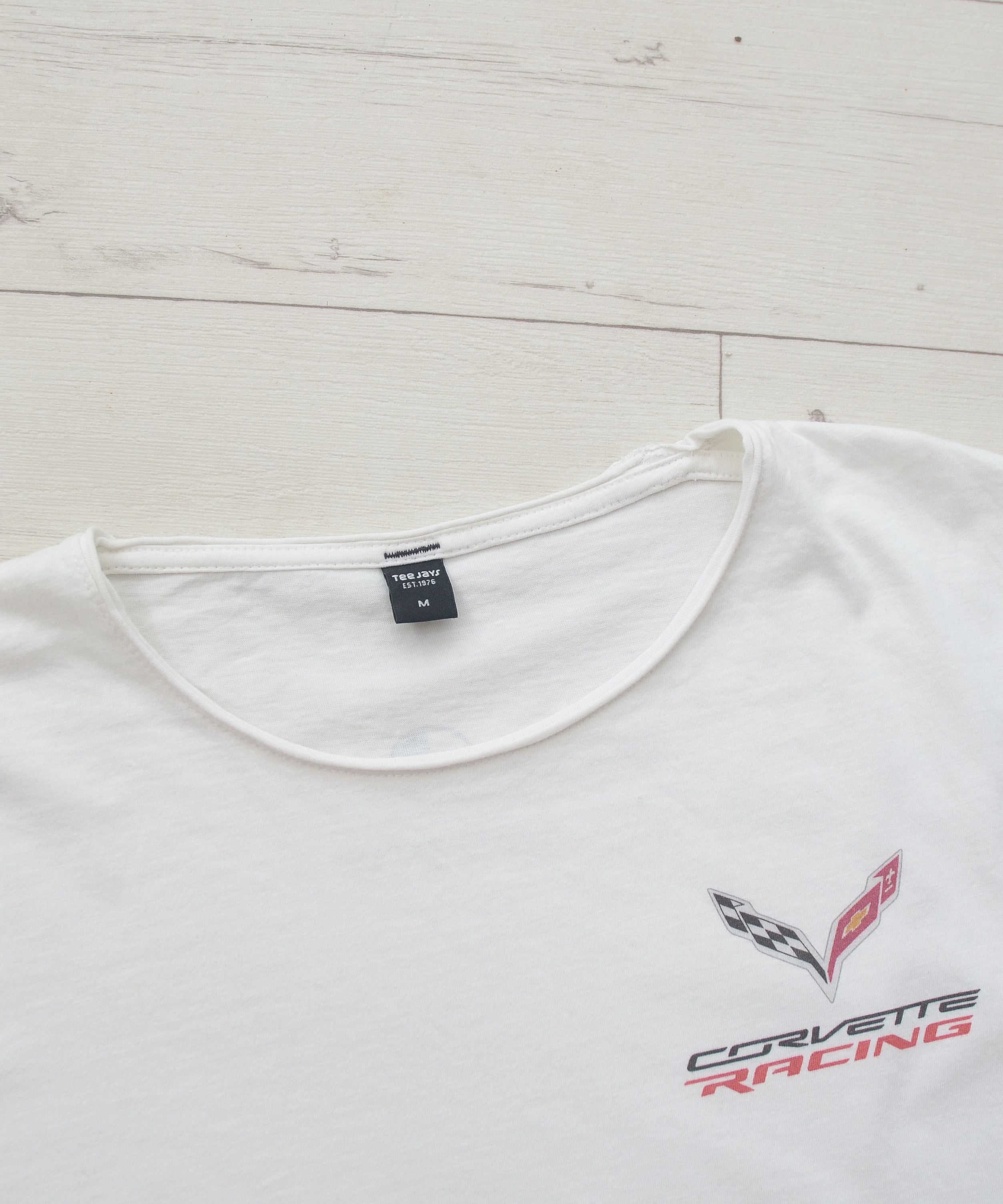 Chevrolet × TEE JAYS Y2K Tee Jays Corvette Racing double sided graphic T-Shirt Size US M / EU 48-50 / 2 - 13 Thumbnail